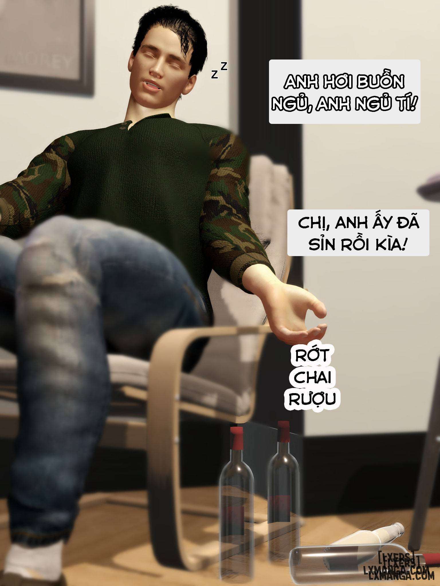 HentaiVN.net - Ảnh 60 - Gia Đình Loạn Luân [END] - Chương 5