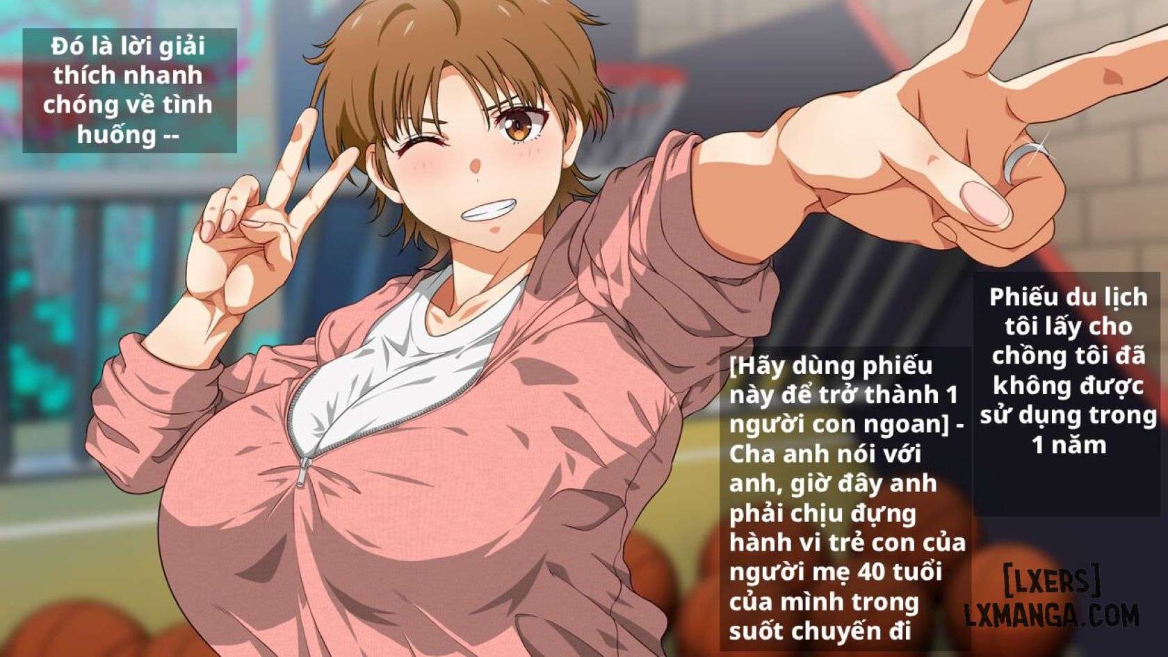 HentaiVN.net - Ảnh 5 - Going on a trip with my son - Chap 1