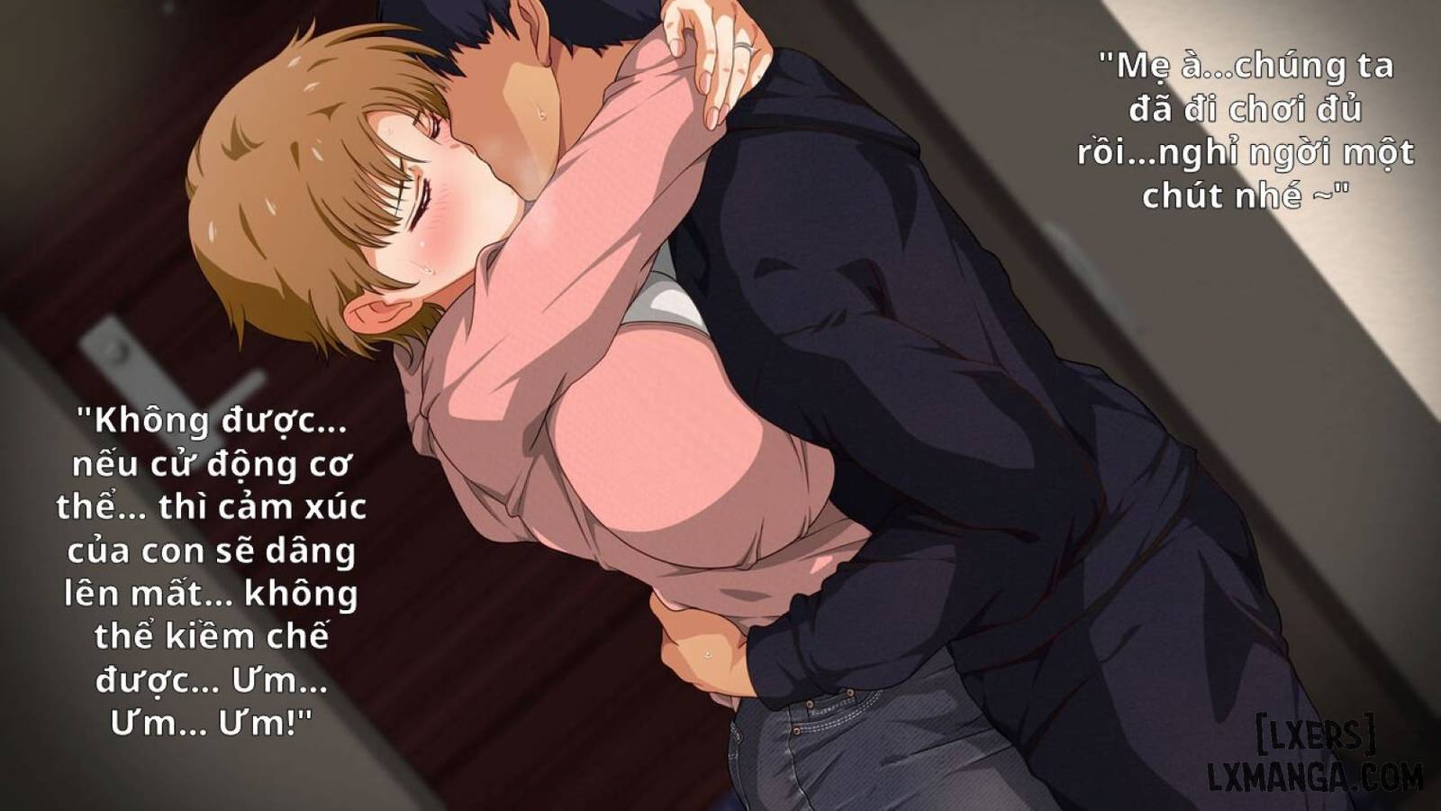 HentaiVN.net - Ảnh 8 - Going on a trip with my son - Chap 1