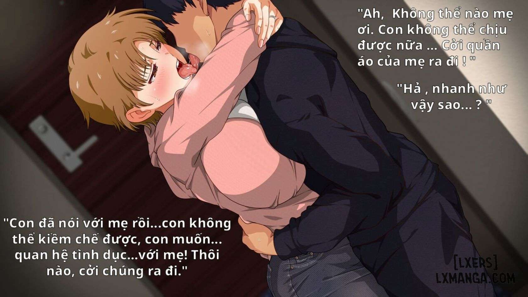 HentaiVN.net - Ảnh 10 - Going on a trip with my son - Chap 1