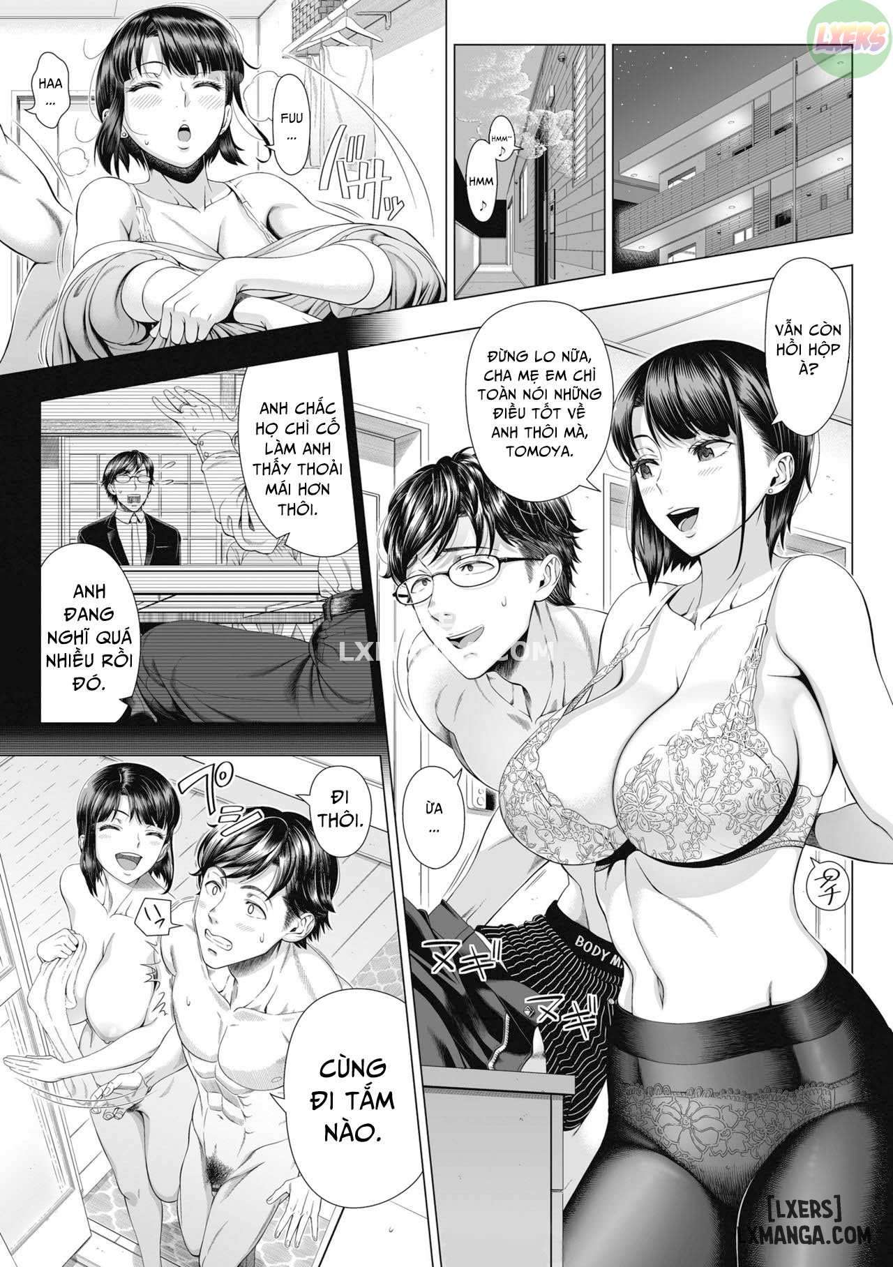 HentaiVN.net - Ảnh 7 - Hajimete no Hitozuma - Chapter 1