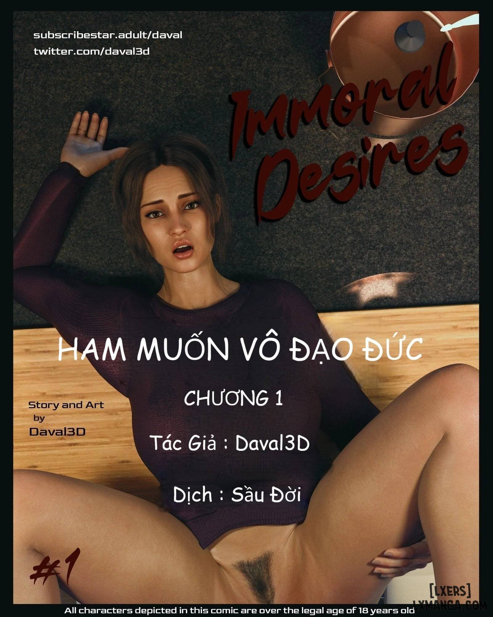 HentaiVN.net - Ảnh 3 - HAM MUỐN VÔ ĐẠO ĐỨC - Chương 2.4