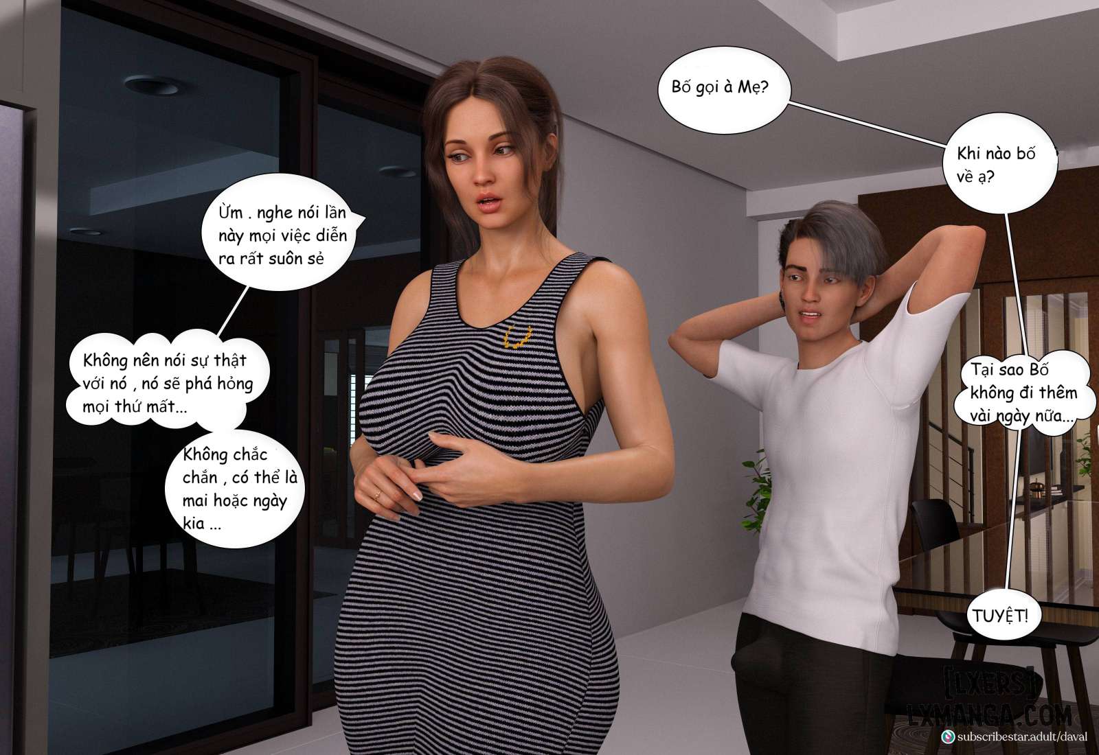 HentaiVN.net - Ảnh 10 - HAM MUỐN VÔ ĐẠO ĐỨC - Chương 3.2