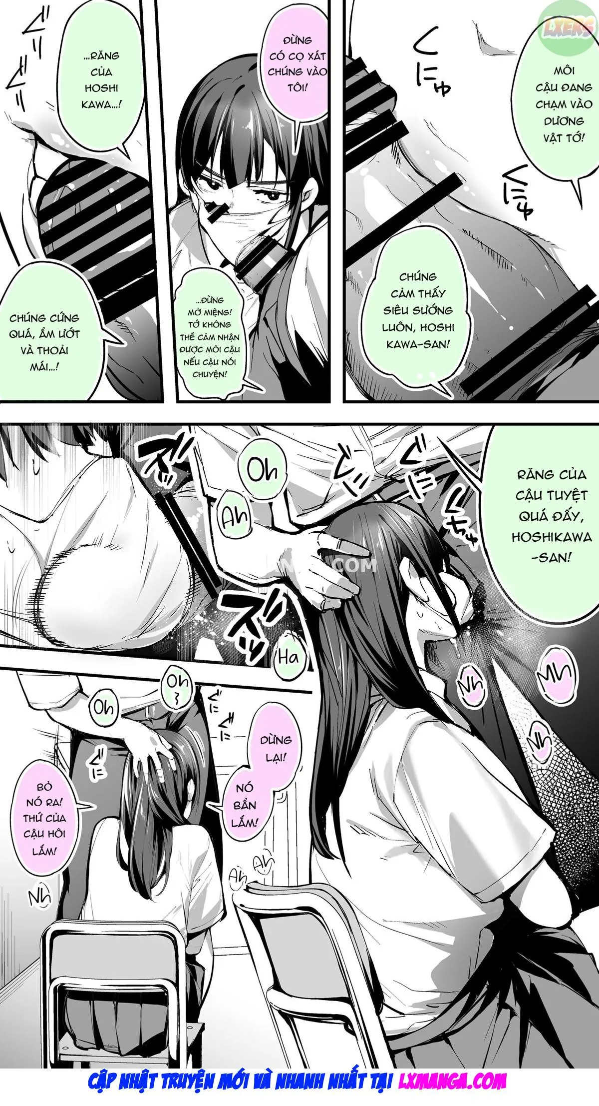 HentaiVN.net - Ảnh 9 - Okoranaide Hoshikawa-san - Chap 1
