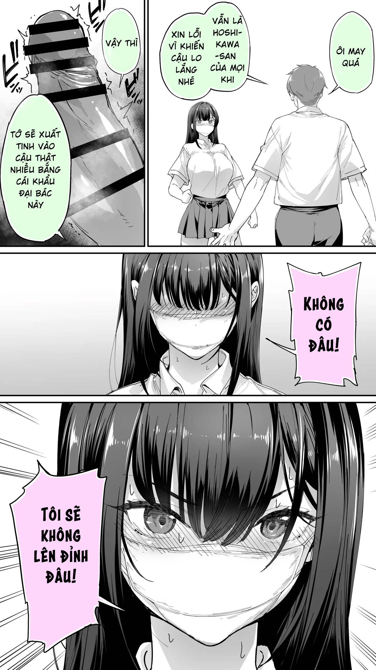 HentaiVN.net - Ảnh 34 - Okoranaide Hoshikawa-san - Chap 3