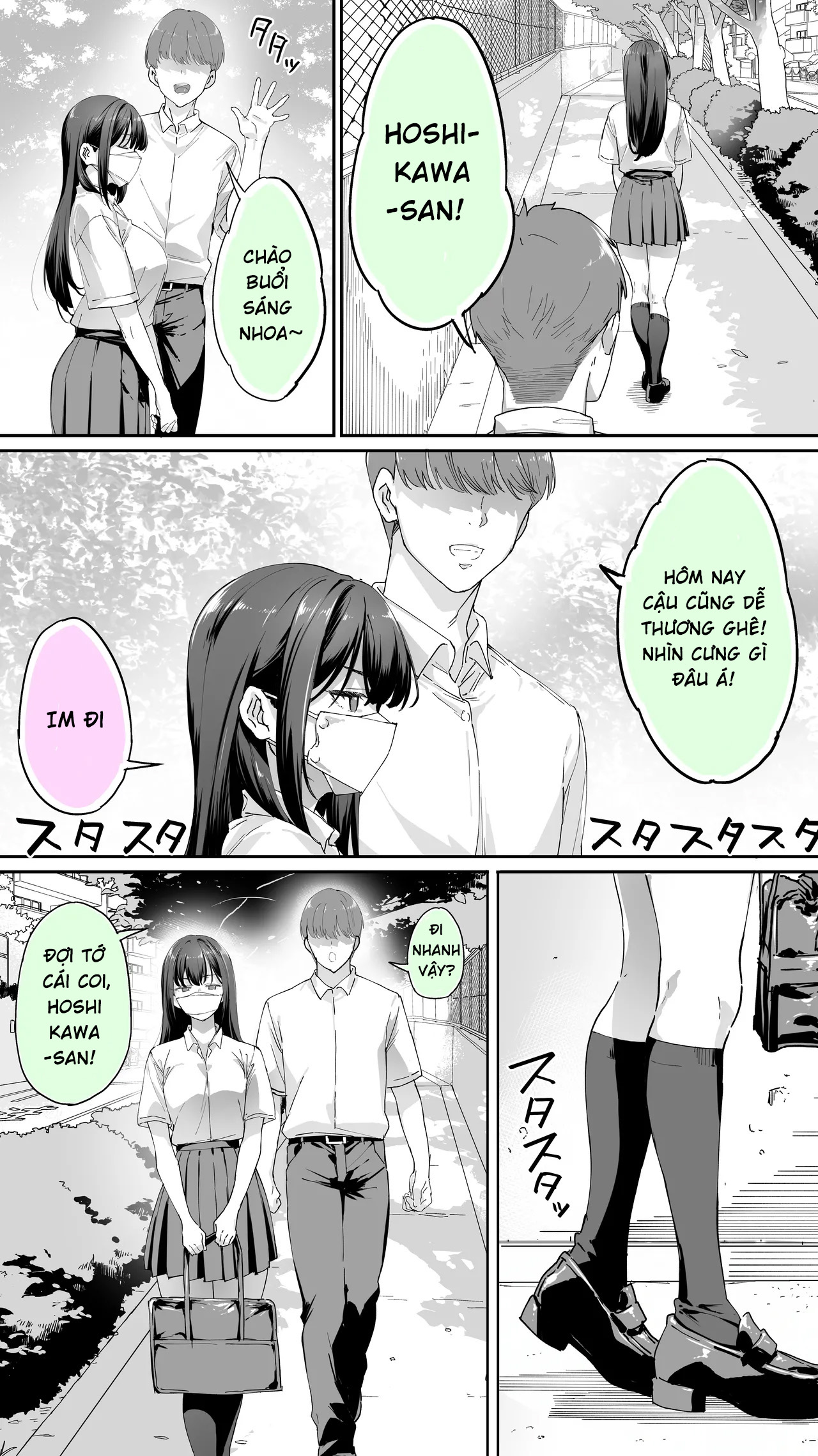 HentaiVN.net - Ảnh 3 - Okoranaide Hoshikawa-san - Chap 3