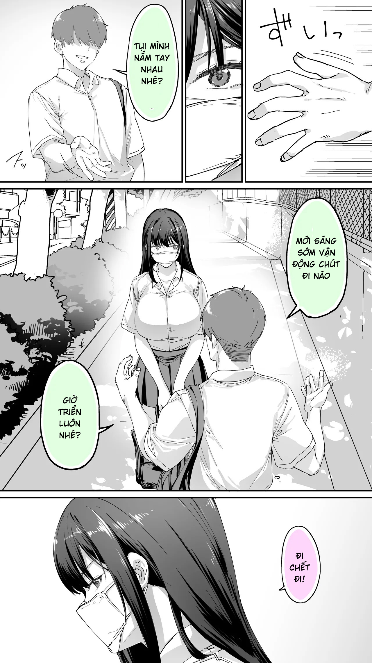 HentaiVN.net - Ảnh 4 - Okoranaide Hoshikawa-san - Chap 3