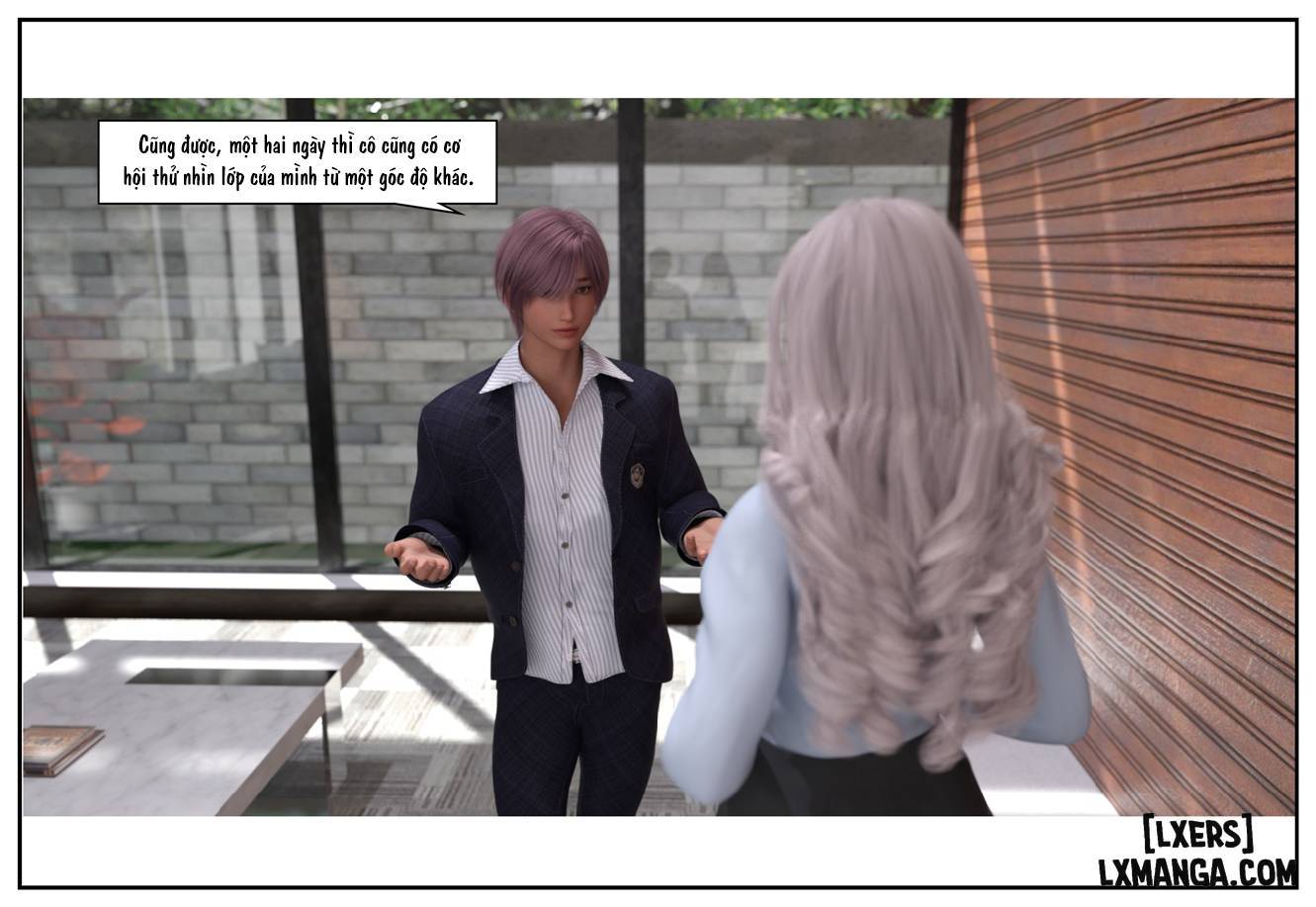 HentaiVN.net - Ảnh 21 - Hoán đổi cô trò - Chương 1.2