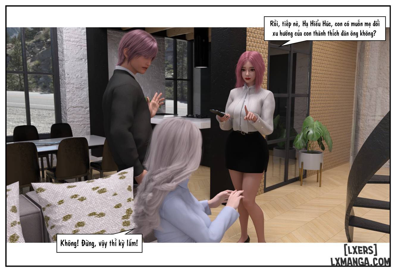 HentaiVN.net - Ảnh 23 - Hoán đổi cô trò - Chương 1.5