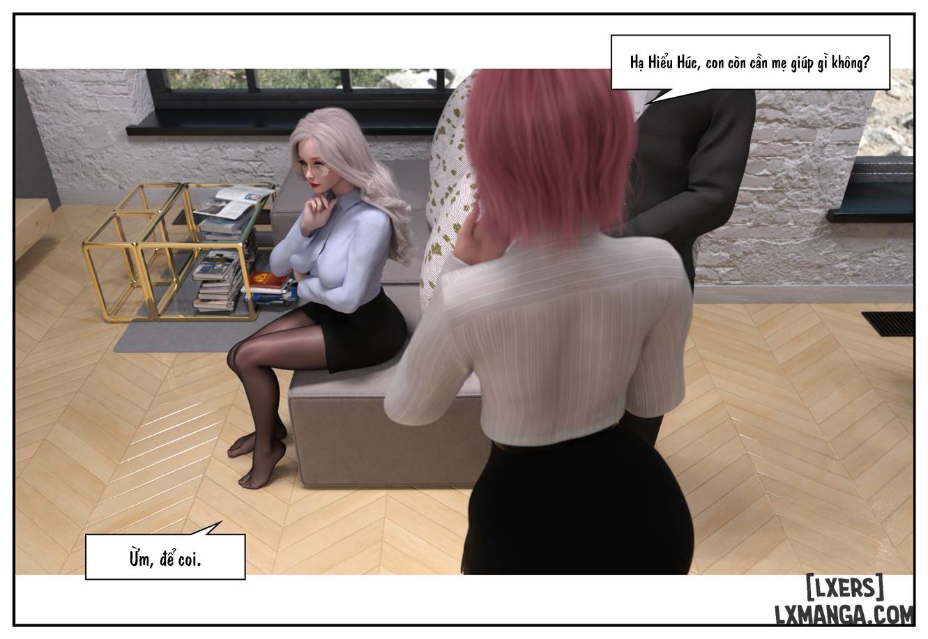 HentaiVN.net - Ảnh 26 - Hoán đổi cô trò - Chương 1.5