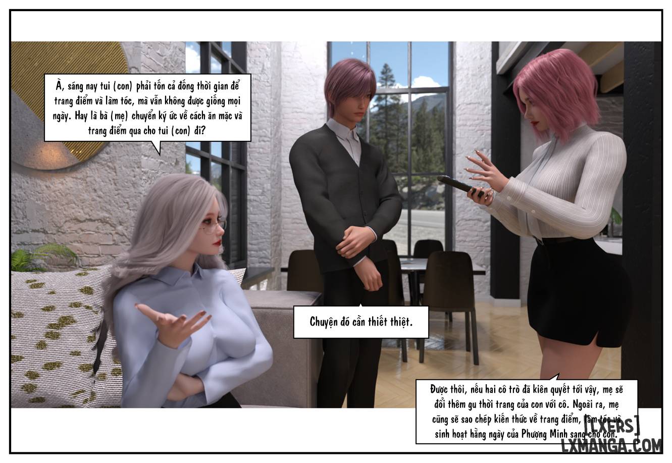 HentaiVN.net - Ảnh 27 - Hoán đổi cô trò - Chương 1.5