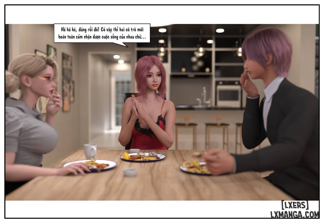 HentaiVN.net - Ảnh 24 - Hoán đổi cô trò - Chương 2.2
