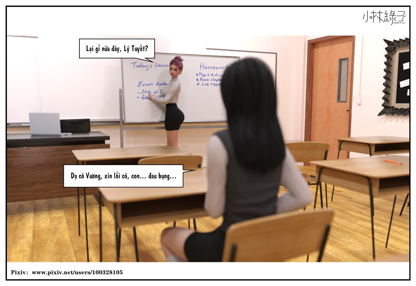 HentaiVN.net - Ảnh 27 - Hoán đổi cô trò - Chương 5.2