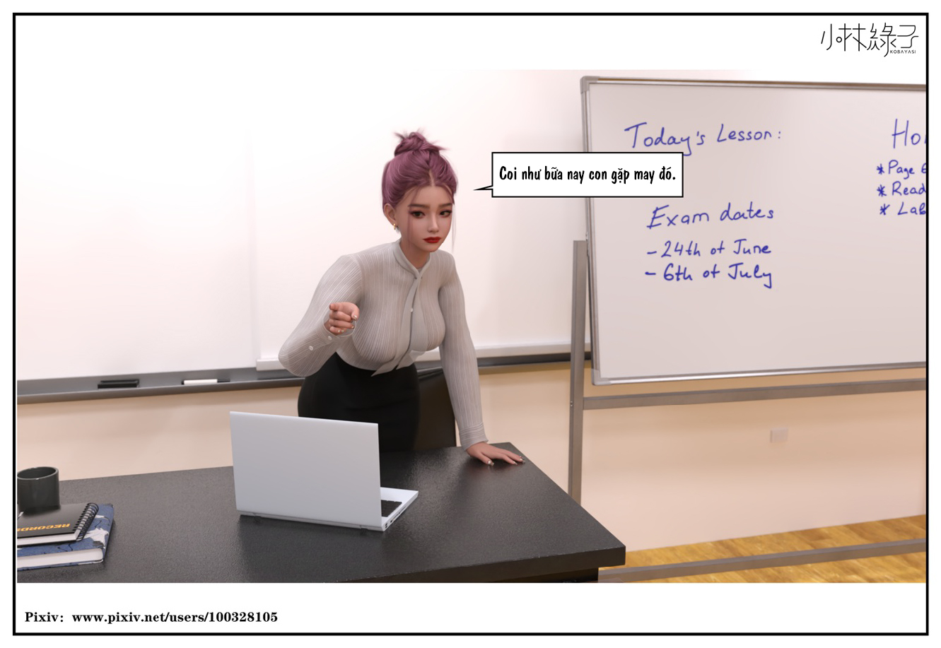 HentaiVN.net - Ảnh 56 - Hoán đổi cô trò - Chương 5.2