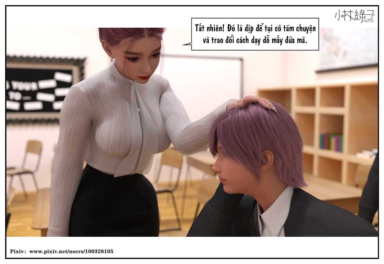 HentaiVN.net - Ảnh 76 - Hoán đổi cô trò - Chương 5.2