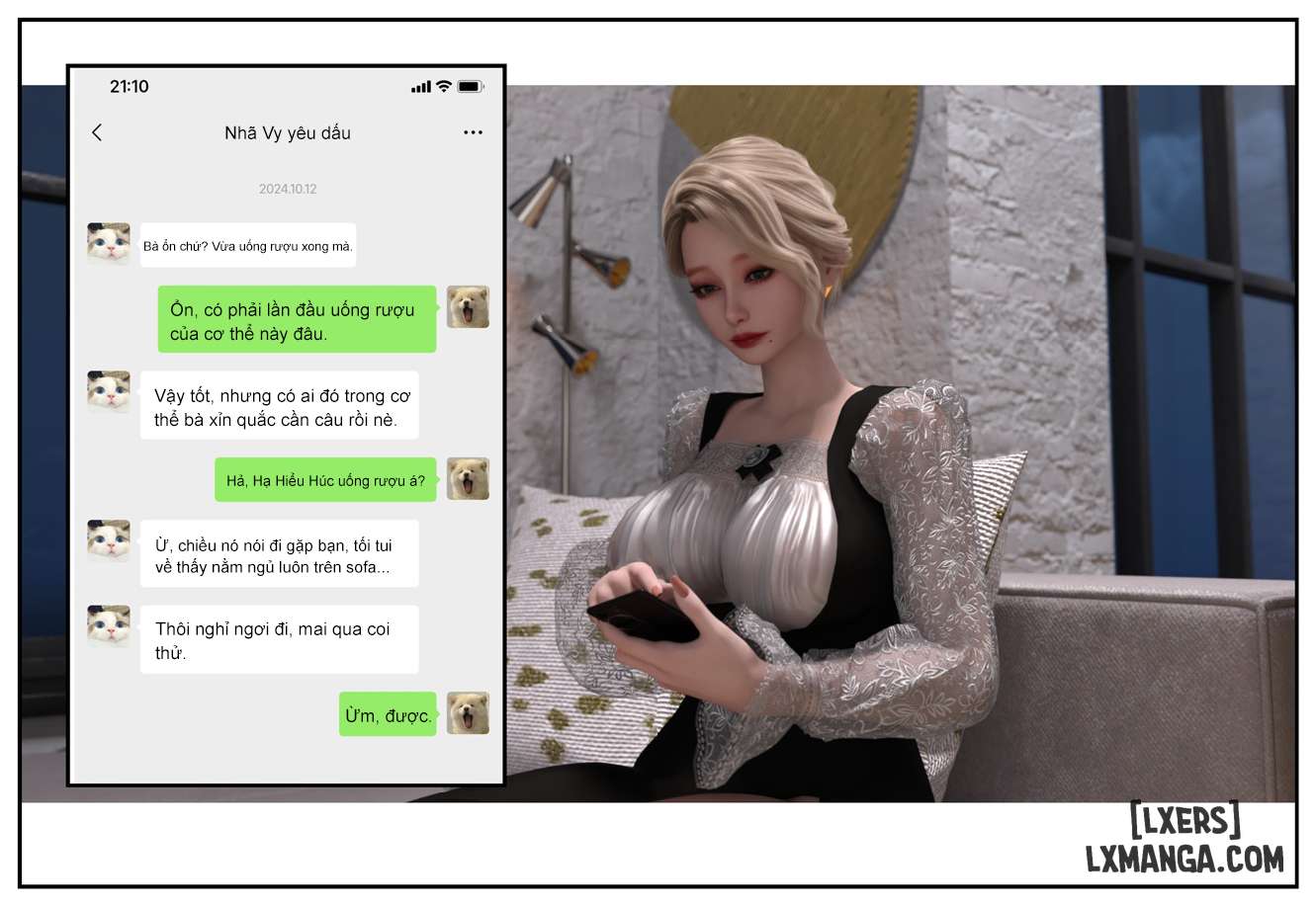 HentaiVN.net - Ảnh 22 - Hoán đổi cô trò - Chương 2.3