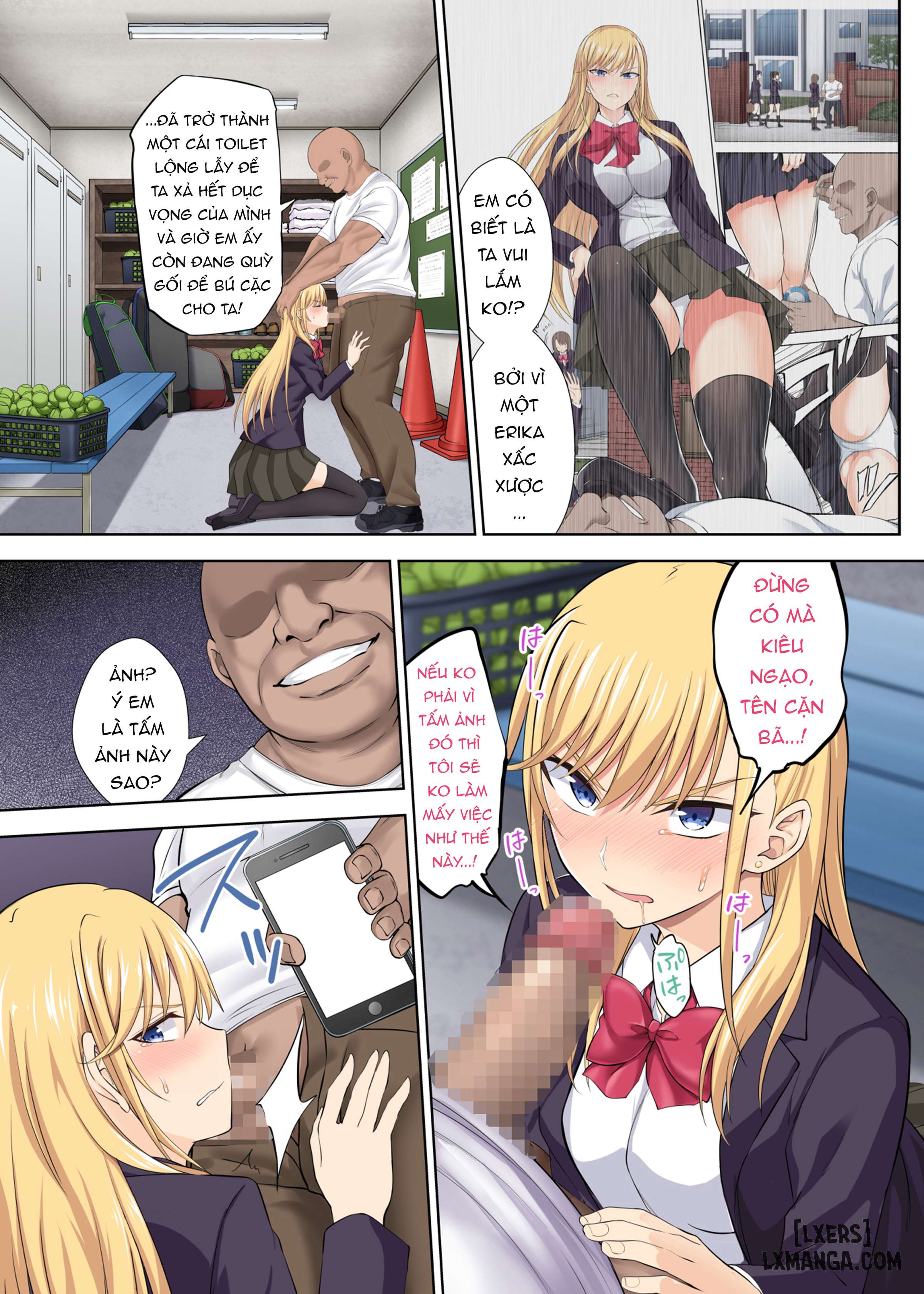 HentaiVN.net - Ảnh 4 - Kinpatsu Bakunyuu no Russia Hitoduma Gakuenchou - Chapter 1