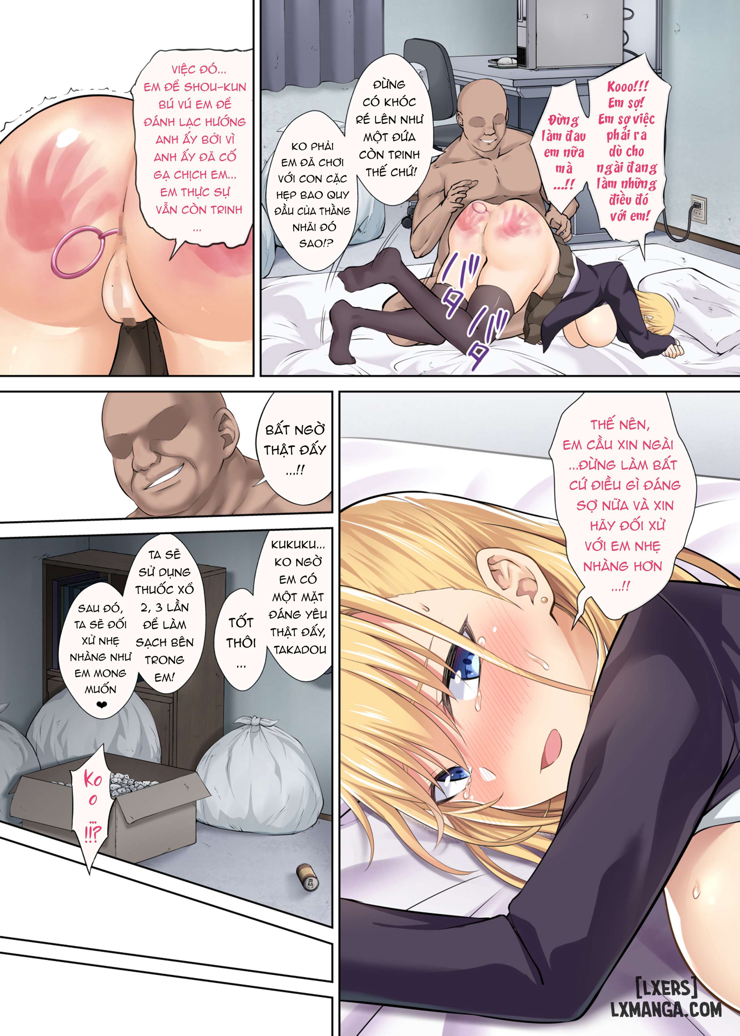 HentaiVN.net - Ảnh 13 - Kinpatsu Bakunyuu no Russia Hitoduma Gakuenchou - Chapter 1