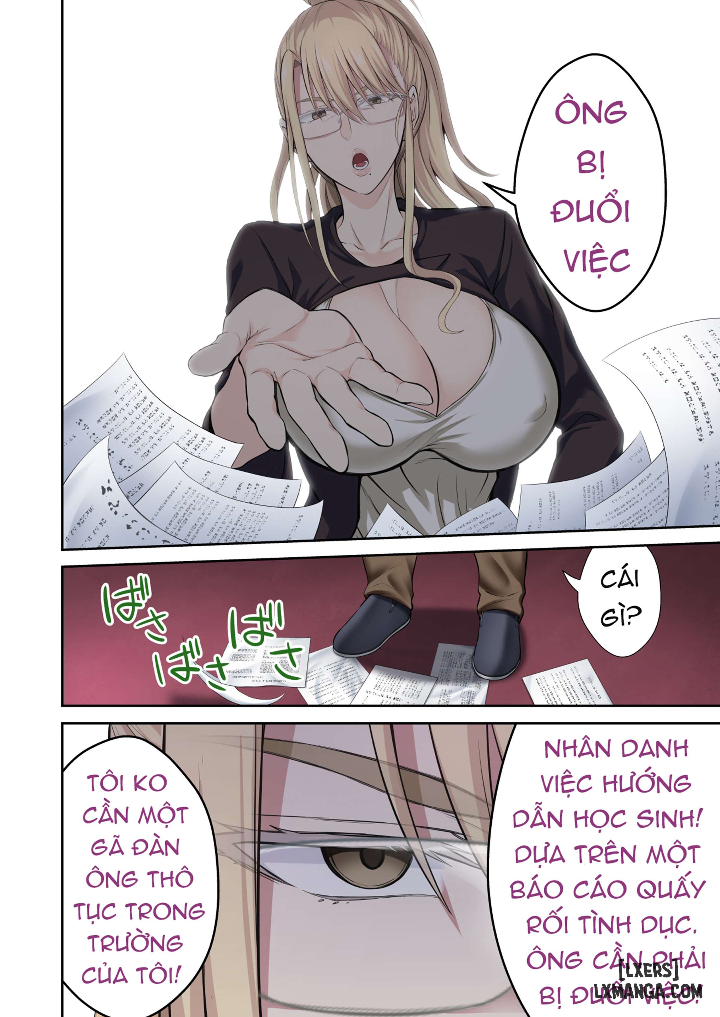 HentaiVN.net - Ảnh 16 - Kinpatsu Bakunyuu no Russia Hitoduma Gakuenchou - Chapter 2