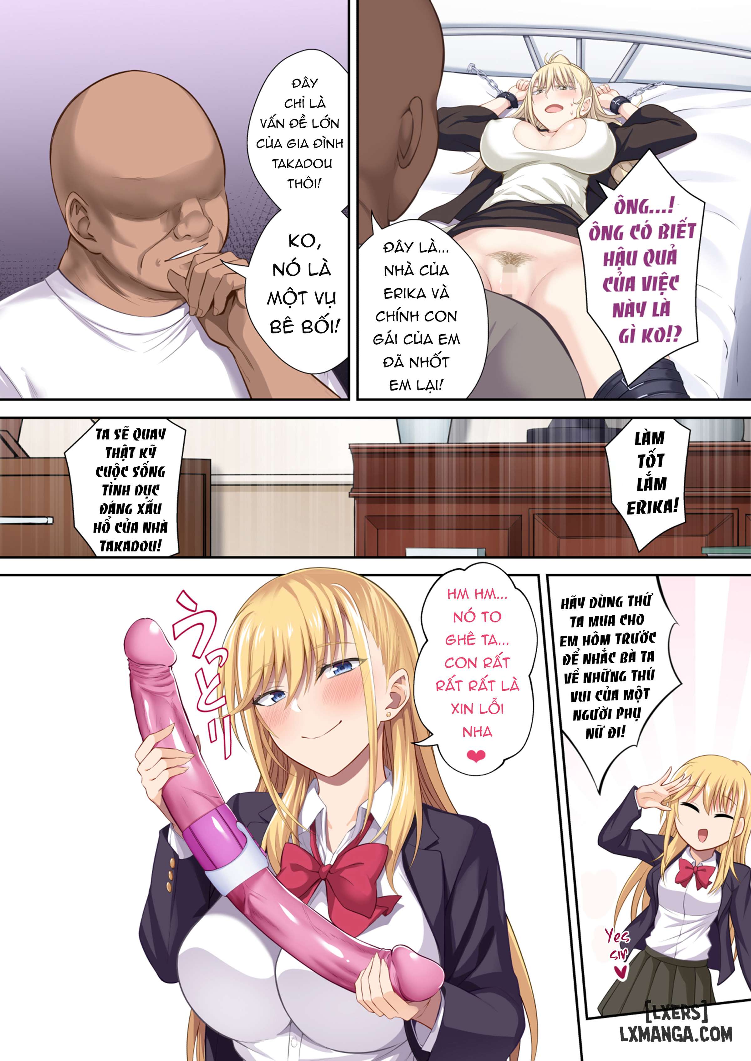 HentaiVN.net - Ảnh 22 - Kinpatsu Bakunyuu no Russia Hitoduma Gakuenchou - Chapter 2