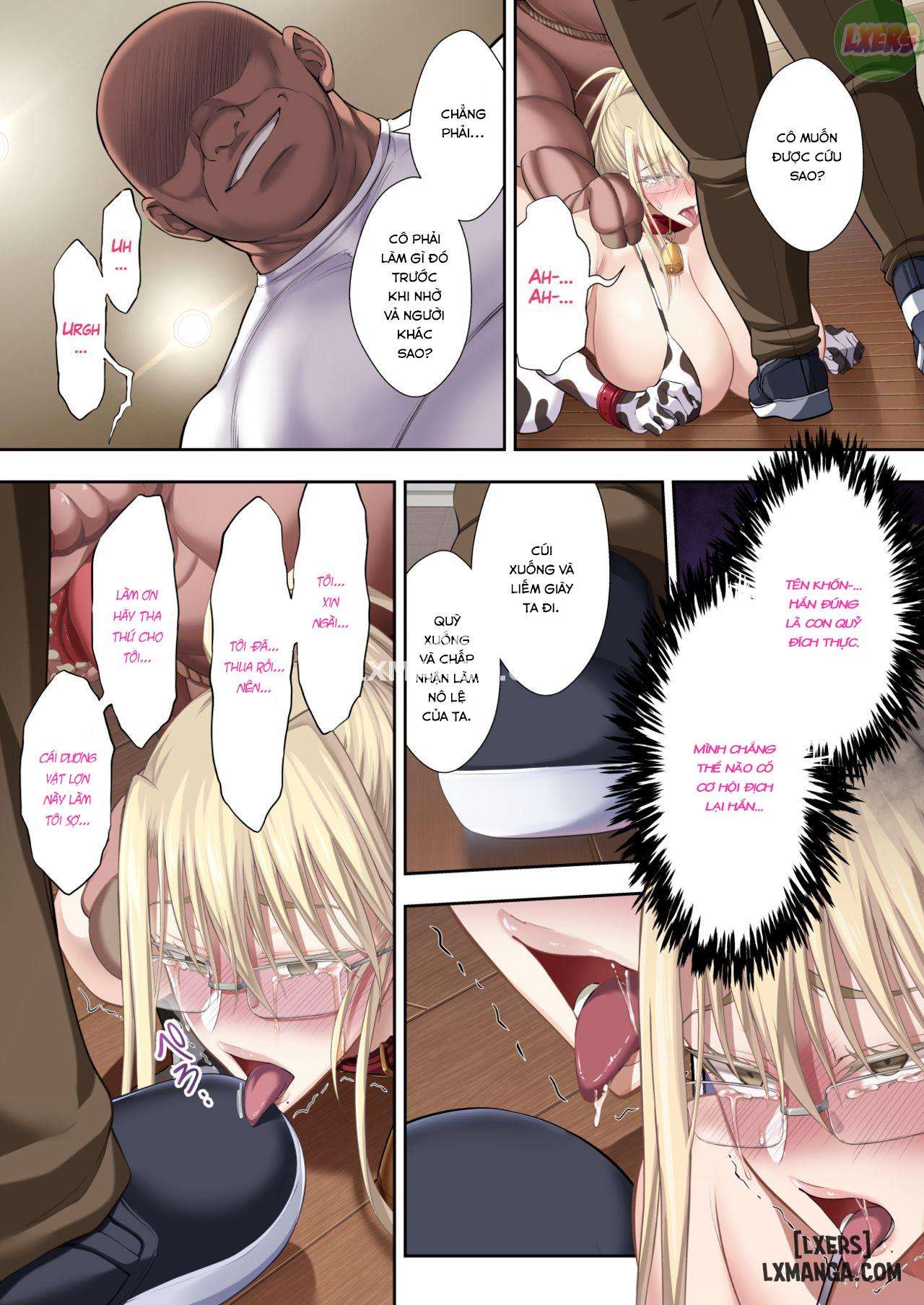 HentaiVN.net - Ảnh 47 - Kinpatsu Bakunyuu no Russia Hitoduma Gakuenchou - Chapter 3