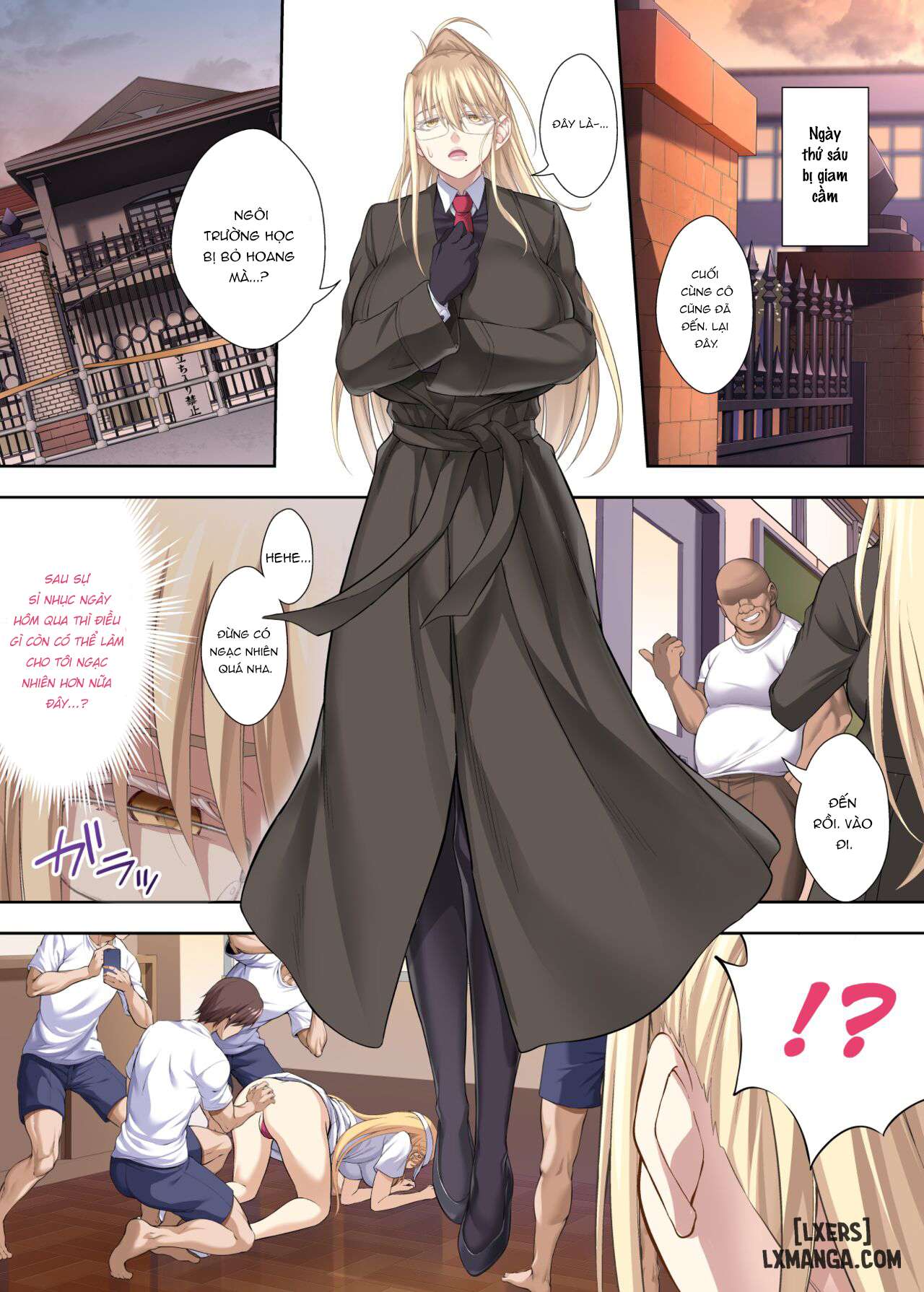 HentaiVN.net - Ảnh 3 - Kinpatsu Bakunyuu no Russia Hitoduma Gakuenchou - Chapter 4 END