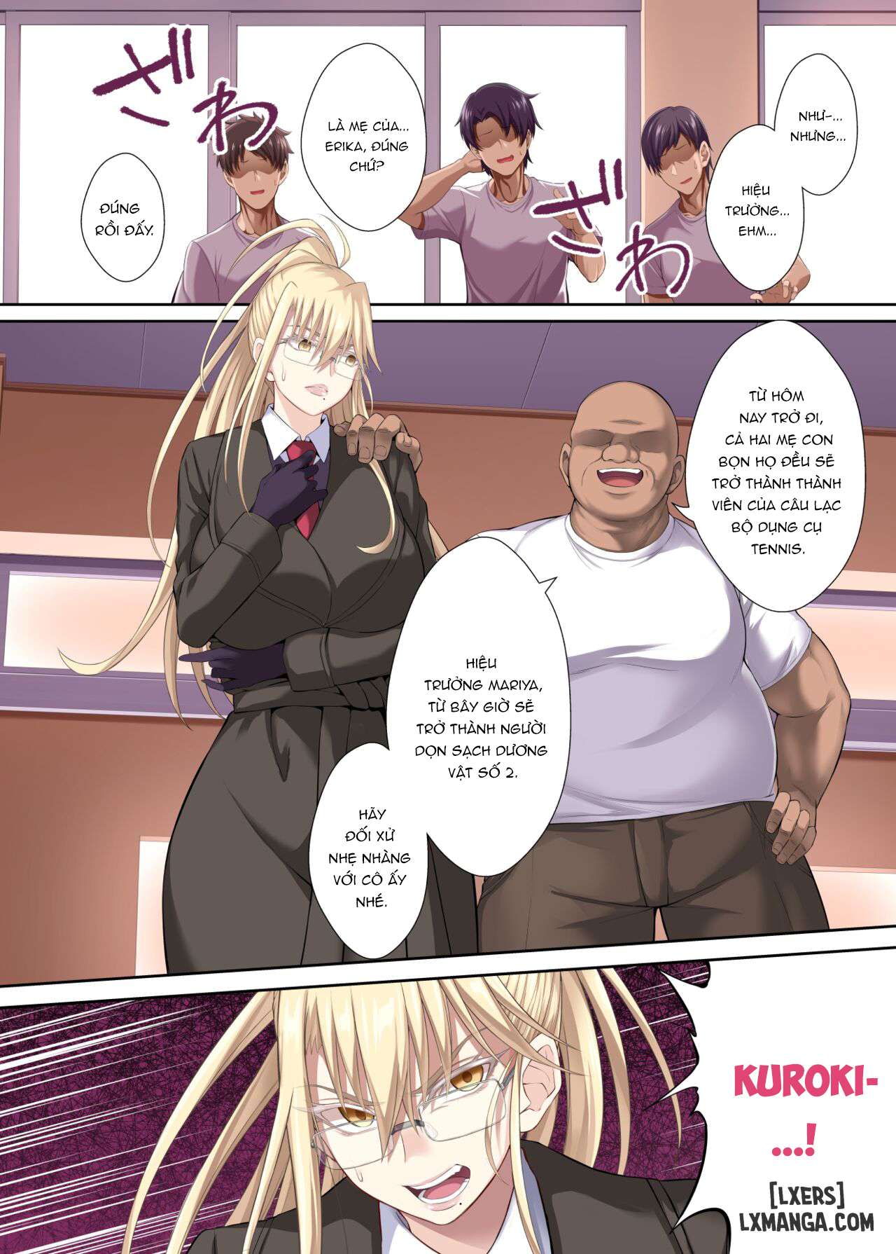 HentaiVN.net - Ảnh 6 - Kinpatsu Bakunyuu no Russia Hitoduma Gakuenchou - Chapter 4 END