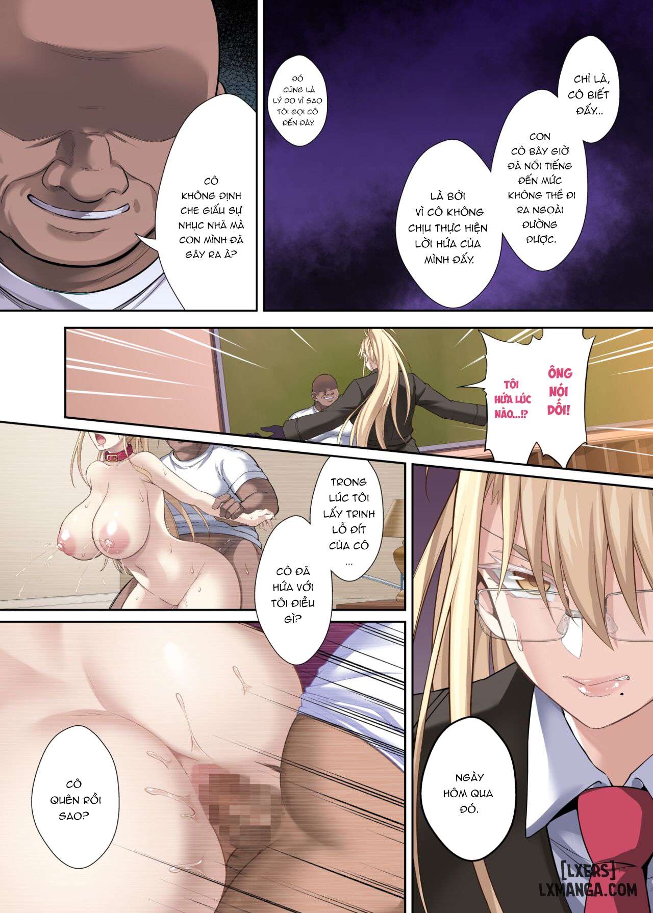 HentaiVN.net - Ảnh 8 - Kinpatsu Bakunyuu no Russia Hitoduma Gakuenchou - Chapter 4 END