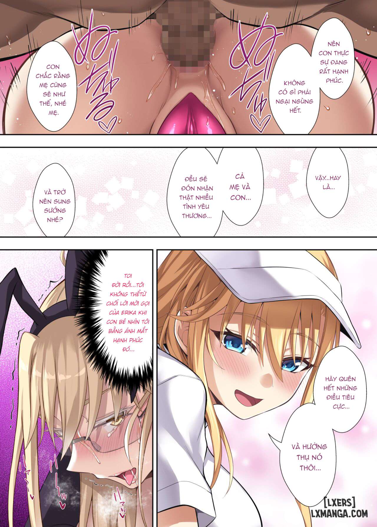 HentaiVN.net - Ảnh 39 - Kinpatsu Bakunyuu no Russia Hitoduma Gakuenchou - Chapter 4 END