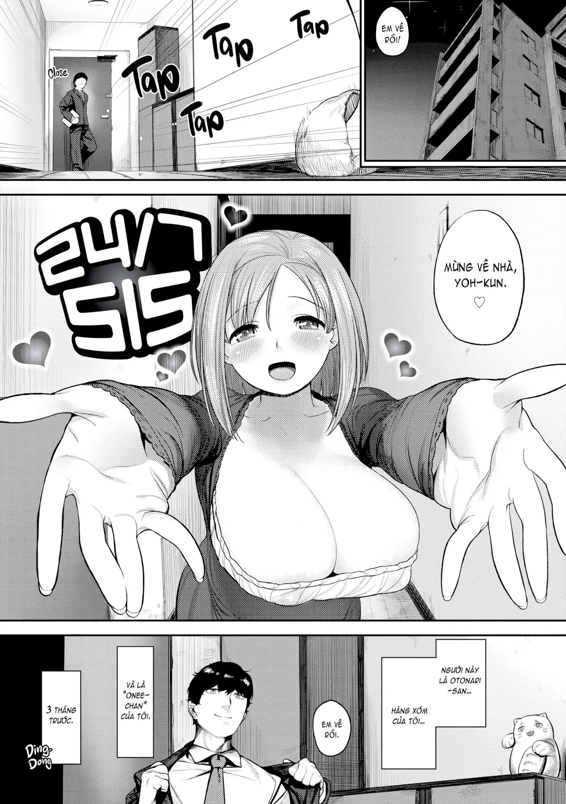 HentaiVN.net - Ảnh 5 - I'm Rather... Fond of You - Chap 9 - 24-7 Sis