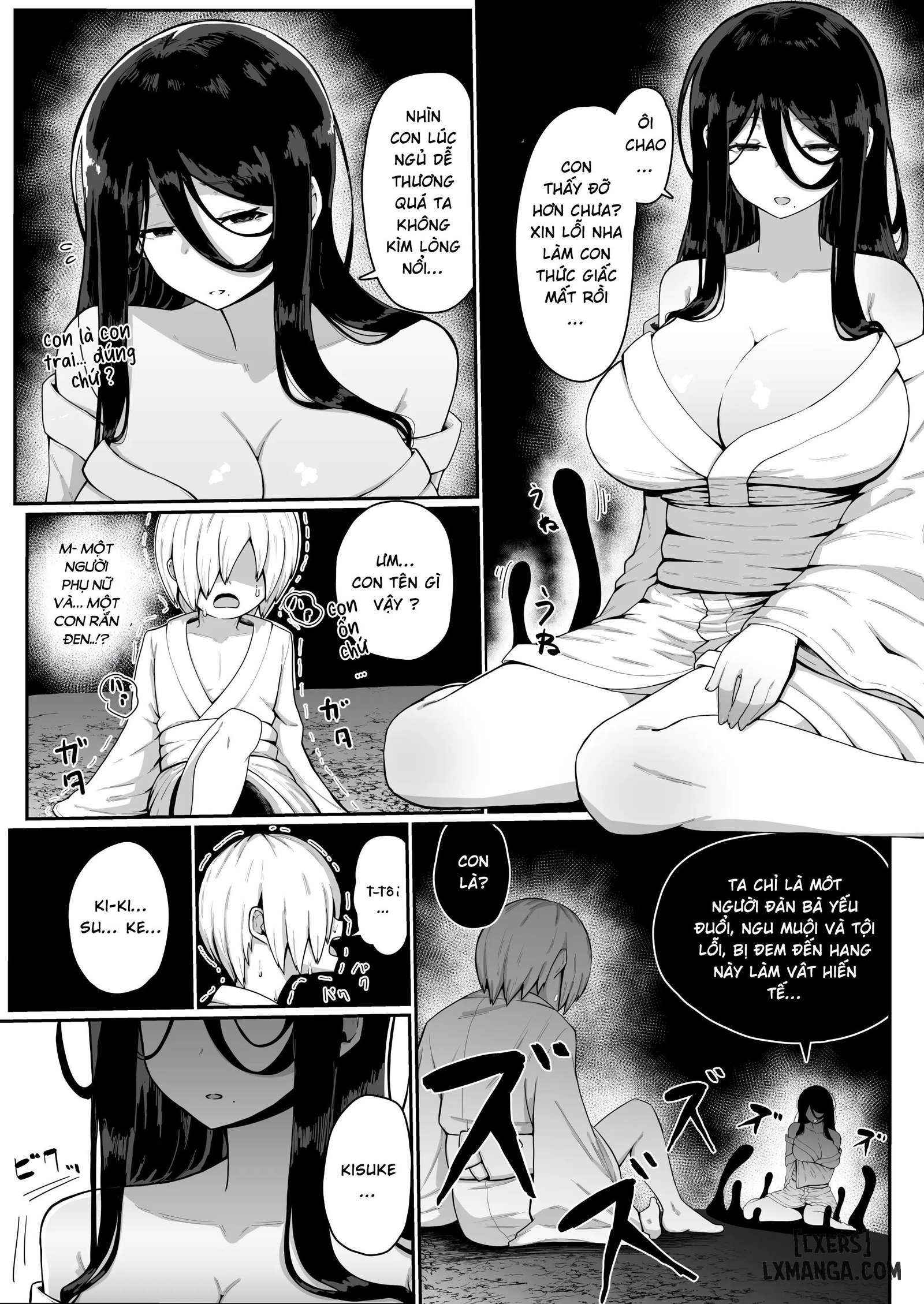 HentaiVN.net - Ảnh 6 - Ikenie Boshi Koubi -Mura no Ikenie to Natta Boshi wa Yami no Soko de Eikyuu ni Koubi Suru- - Chap 1