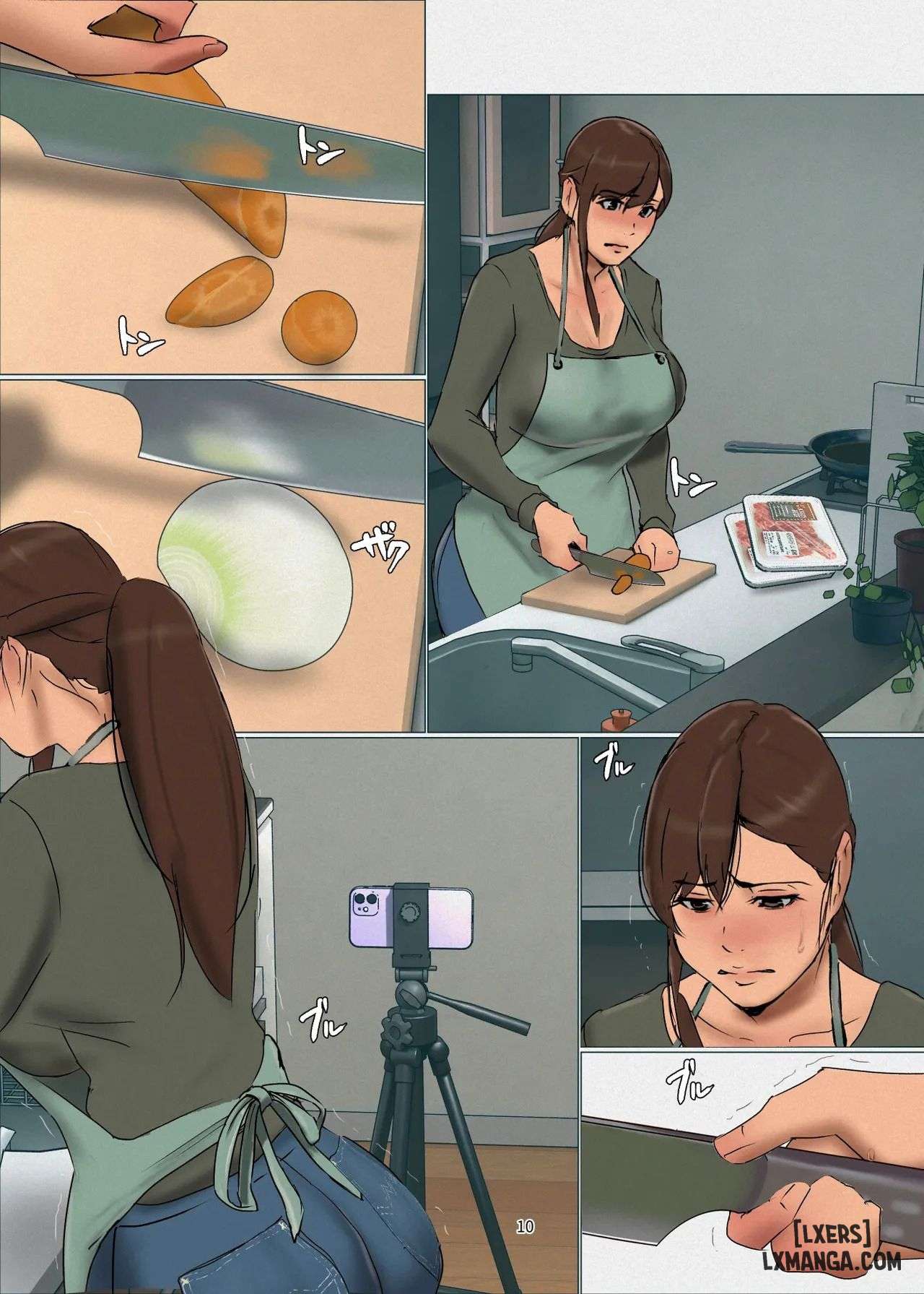 HentaiVN.net - Ảnh 10 - Ikenie no Haha 4 - 1_chap-1