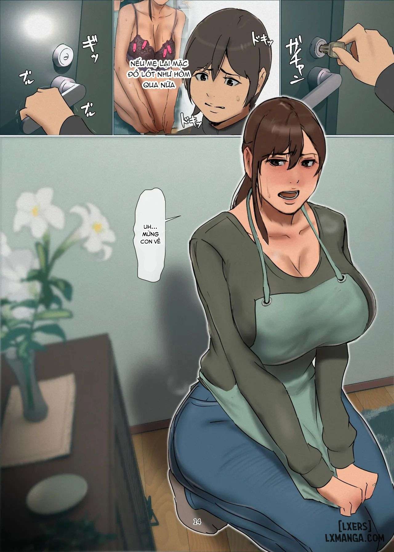 HentaiVN.net - Ảnh 14 - Ikenie no Haha 4 - 1_chap-1