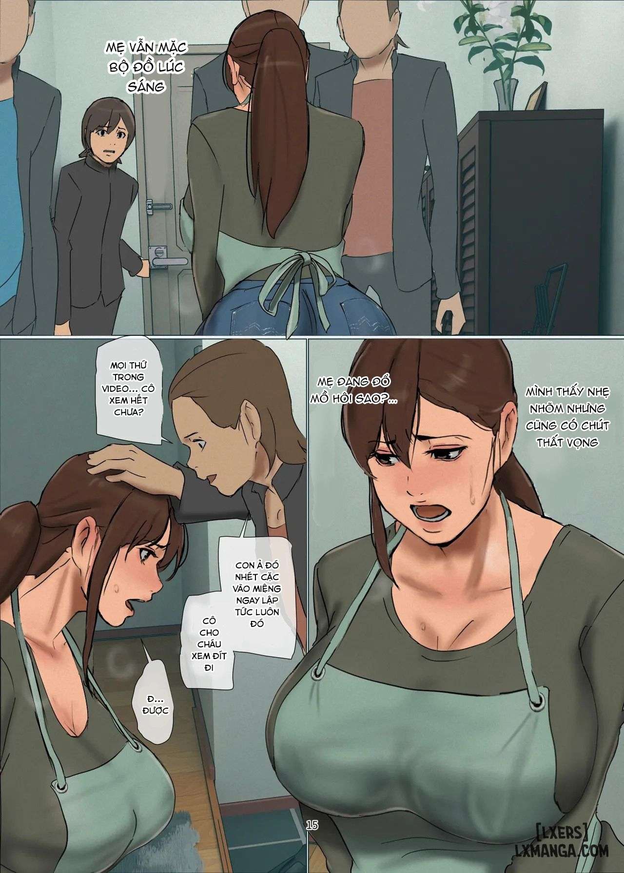 HentaiVN.net - Ảnh 15 - Ikenie no Haha 4 - 1_chap-1