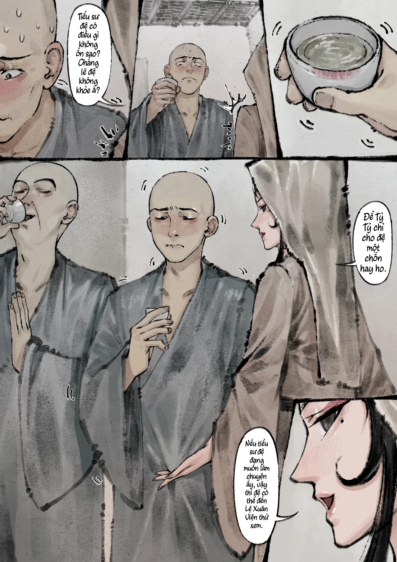 HentaiVN.net - Ảnh 11 - Kim bình mai - chap 12 ( Giới - Giới luật🤔🤔??)