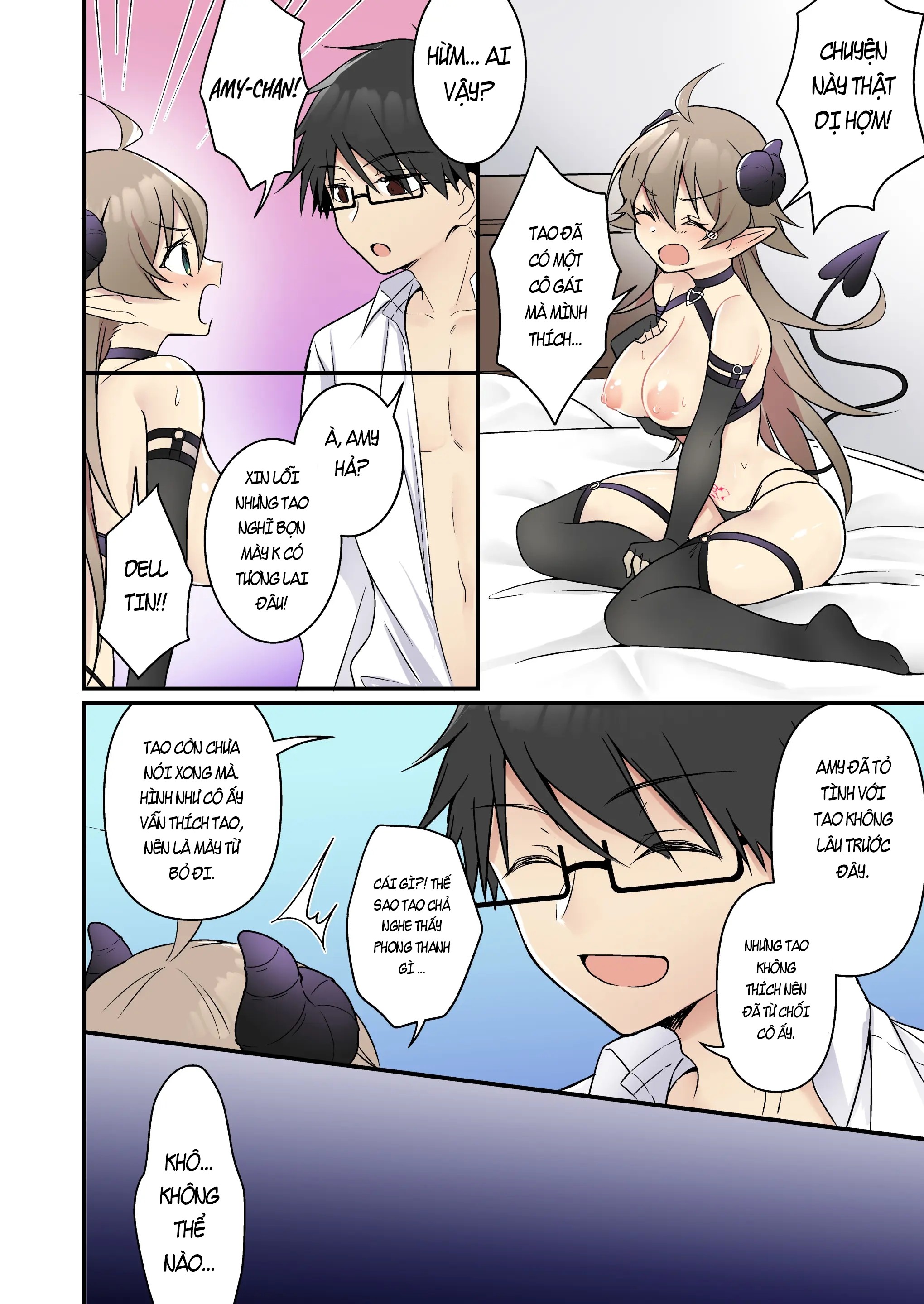 HentaiVN.net - Ảnh 44 - Tôi chưa từng nghe nói rằng succubus được triệu hồi lại chính là mình mà 🥺 - Chap 1
