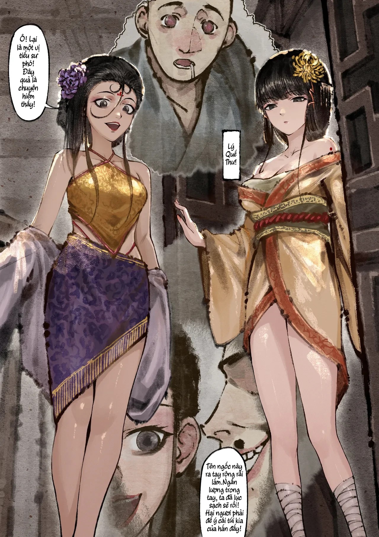HentaiVN.net - Ảnh 16 - Kim bình mai - chap 12 ( Giới - Giới luật🤔🤔??)
