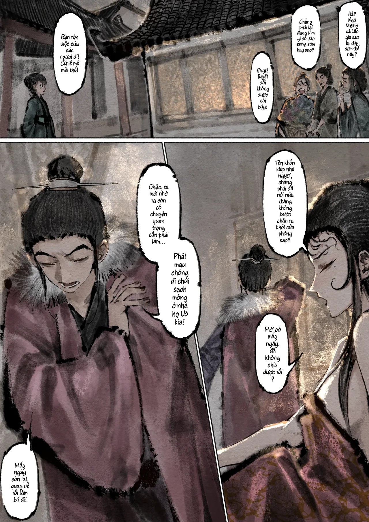 HentaiVN.net - Ảnh 16 - Kim bình mai - chap13( Ngũ phòng- Quy lai)