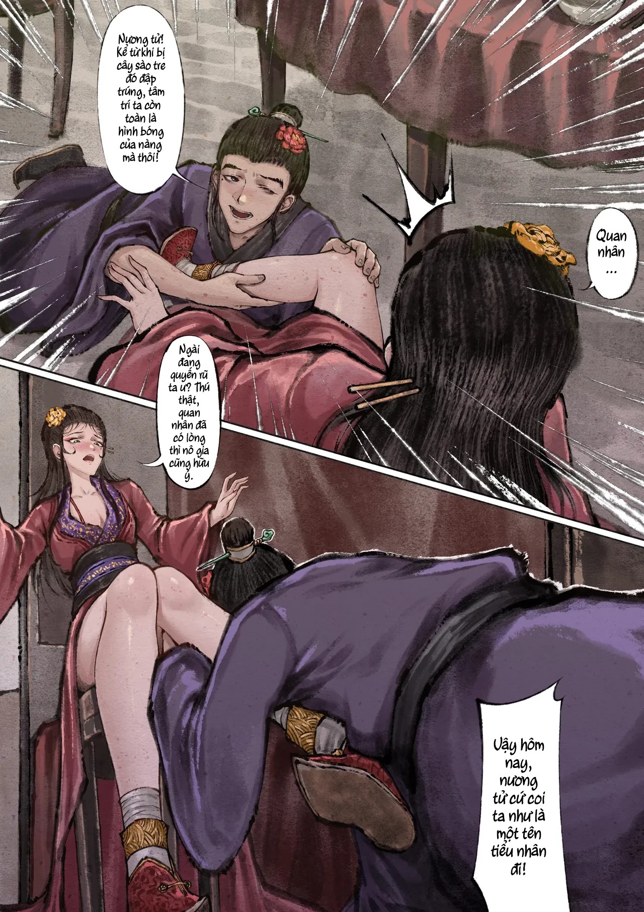 HentaiVN.net - Ảnh 17 - Kim bình mai - chap 9 ( Đông chí)