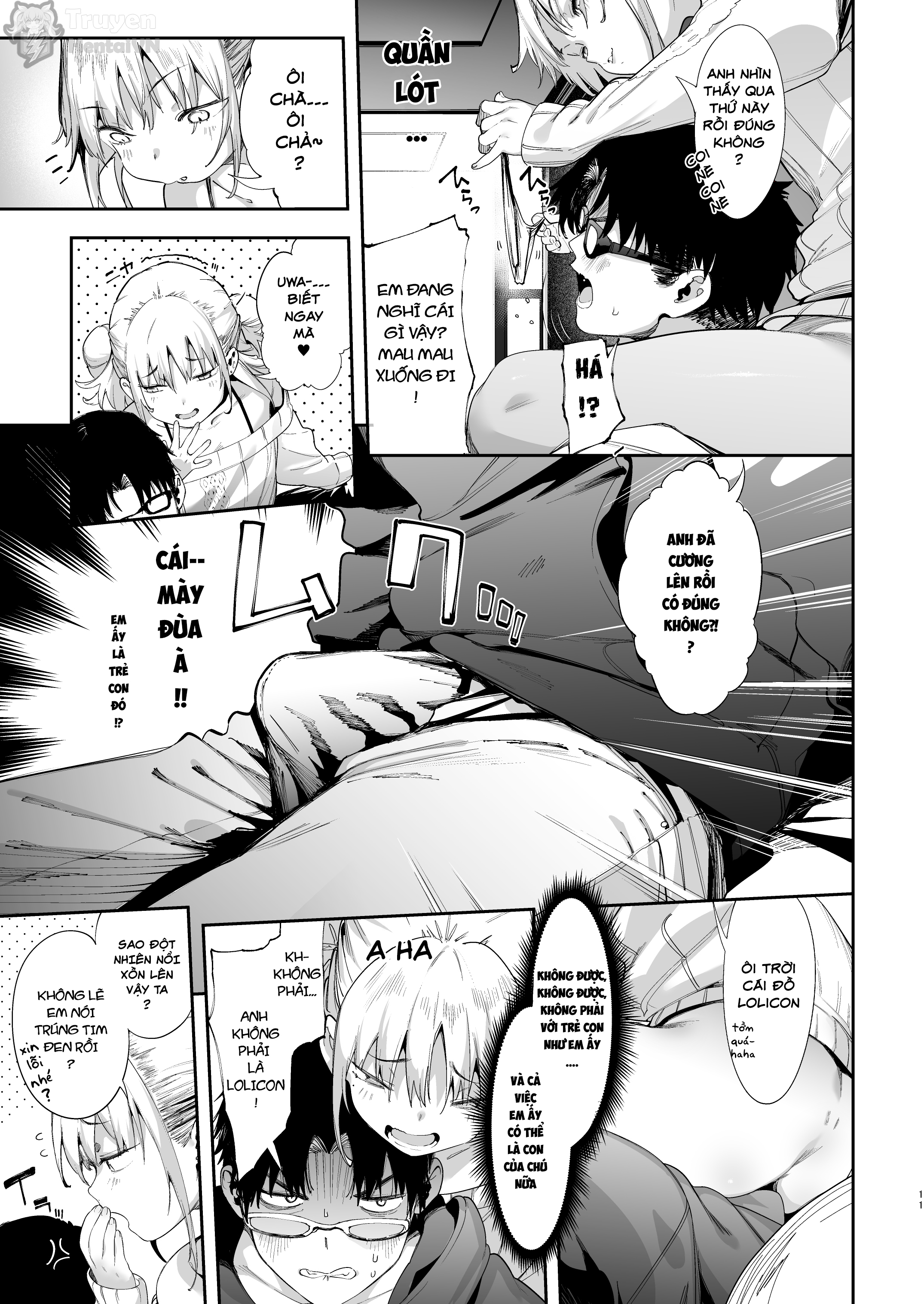 HentaiVN.net - Ảnh 11 - [Không che] Con nhóc Rina-chan hỗn láo VOL. 1 - Oneshot