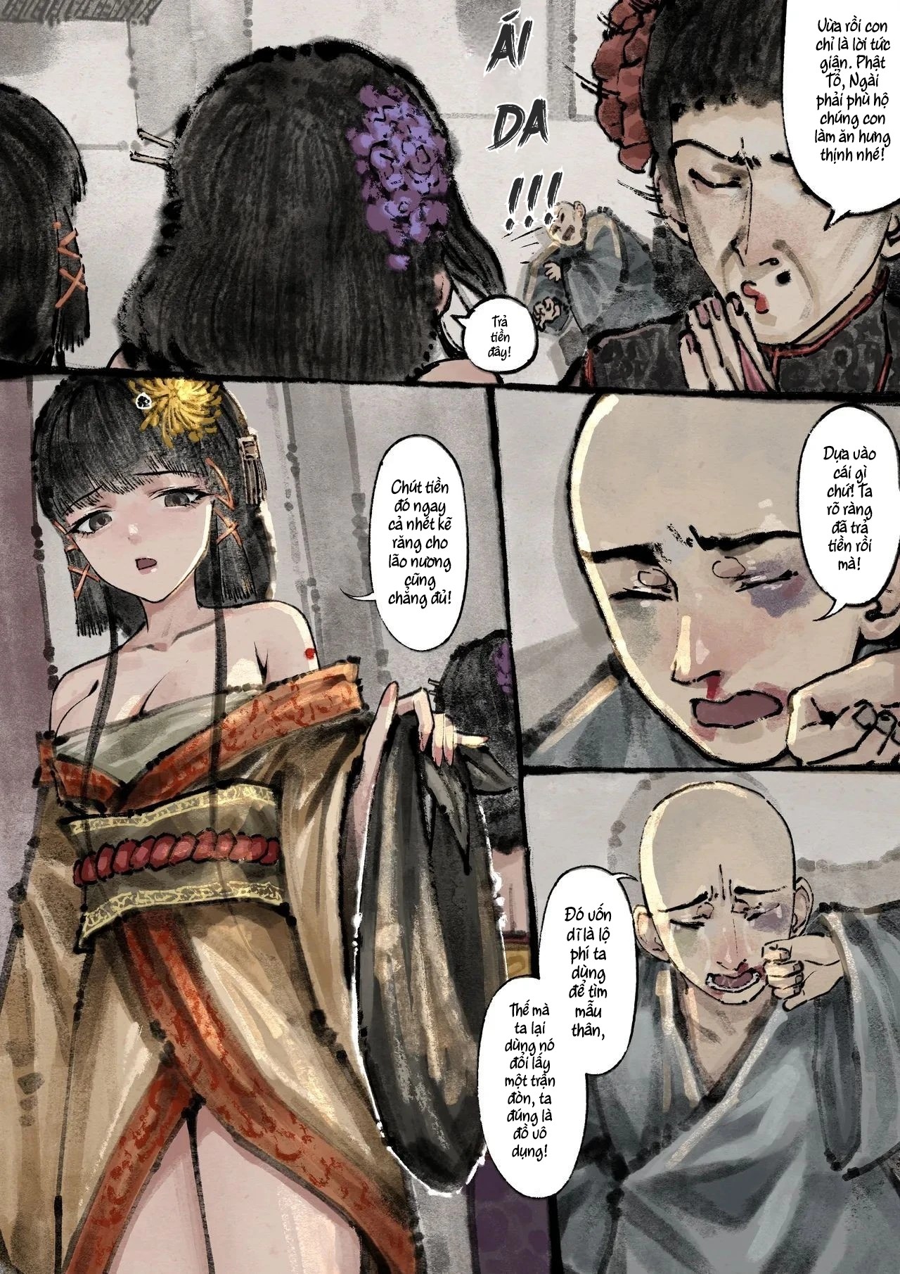 HentaiVN.net - Ảnh 25 - Kim bình mai - chap 12 ( Giới - Giới luật🤔🤔??)