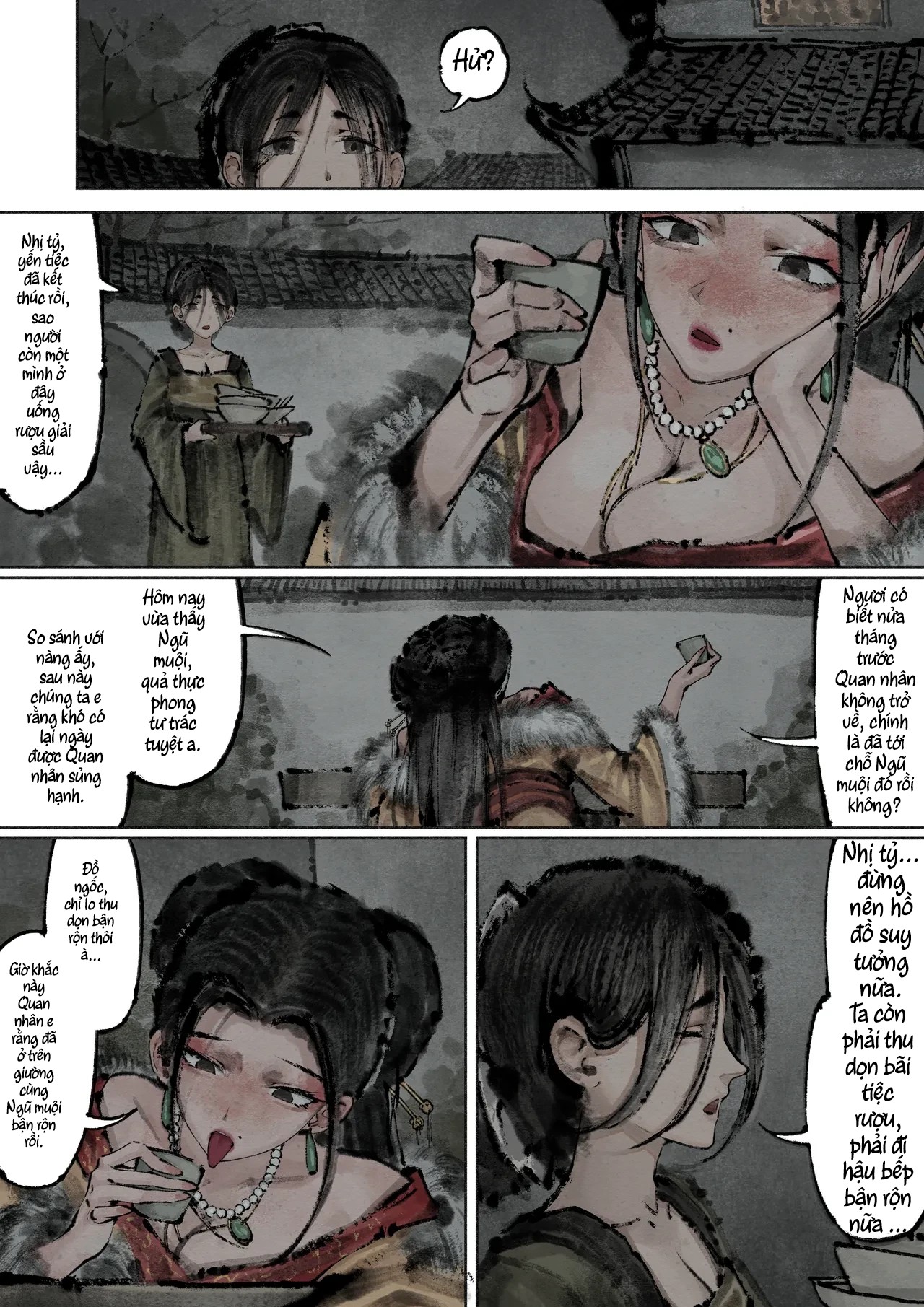 HentaiVN.net - Ảnh 4 - Kim bình mai - chap13( Ngũ phòng- Quy lai)