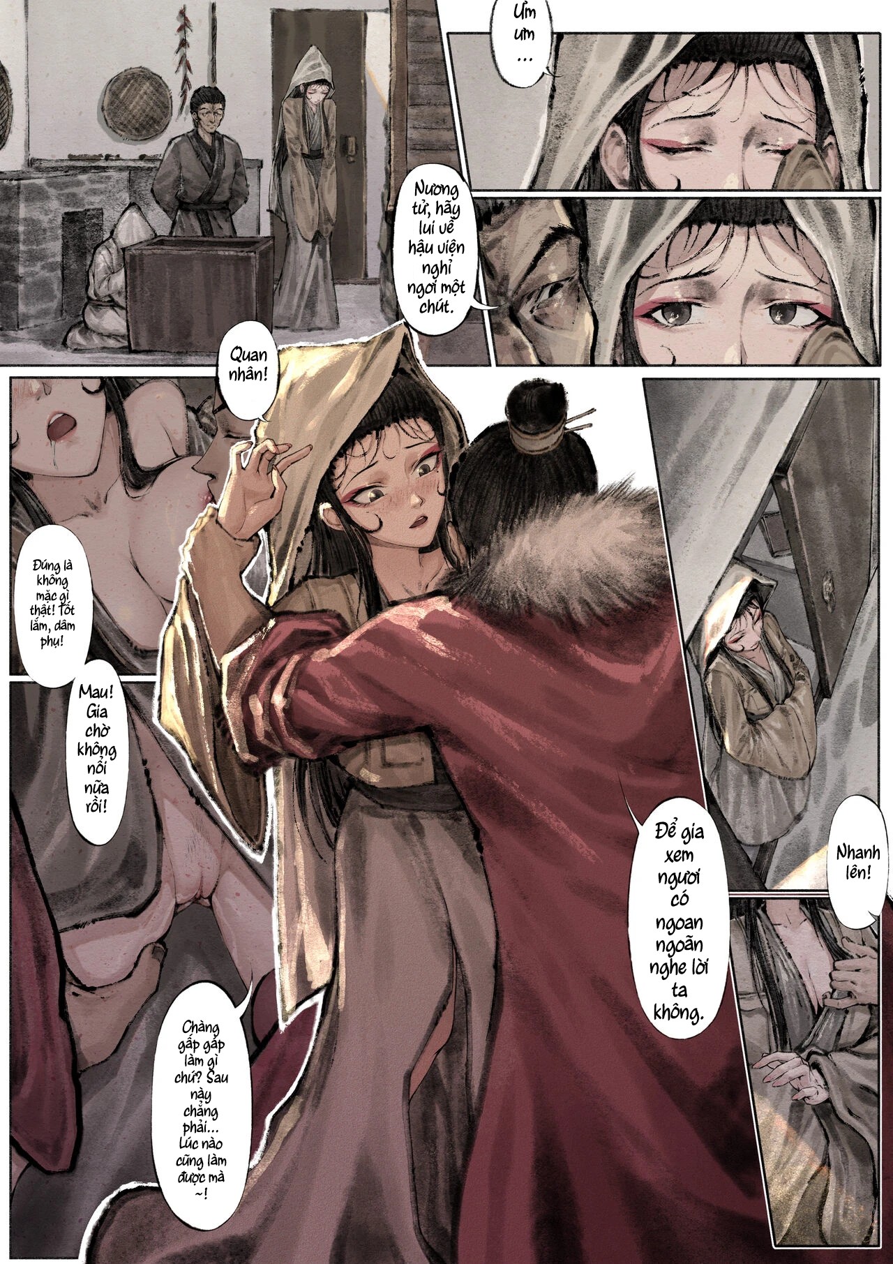 HentaiVN.net - Ảnh 5 - Kim bình mai - chap 11( Hậu sự - Bản tính - Thư )