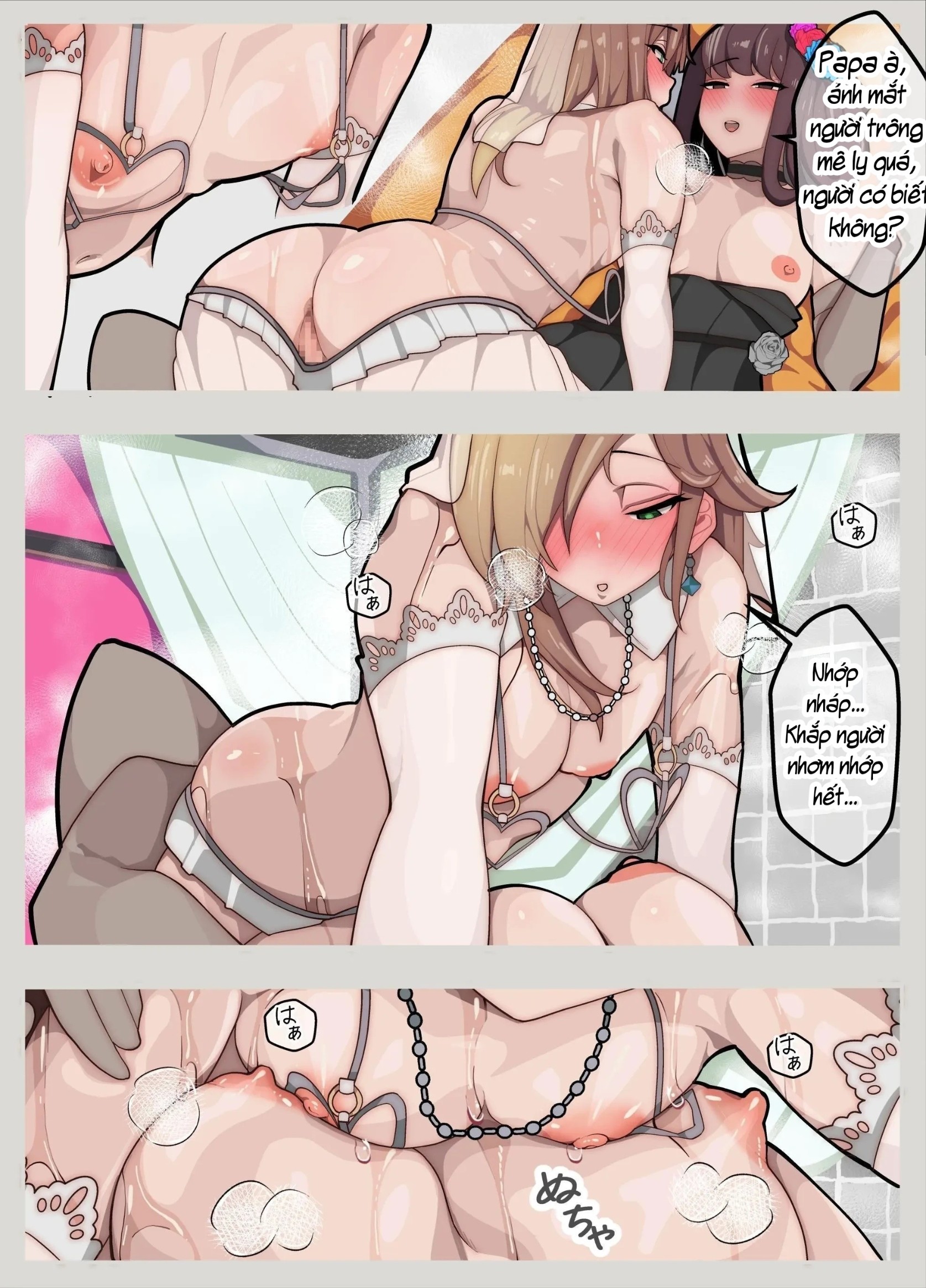 HentaiVN.net - Ảnh 41 - Princess House ~ Papa là công chúa nhỏ, còn tôi là chồng của người. - oneshot