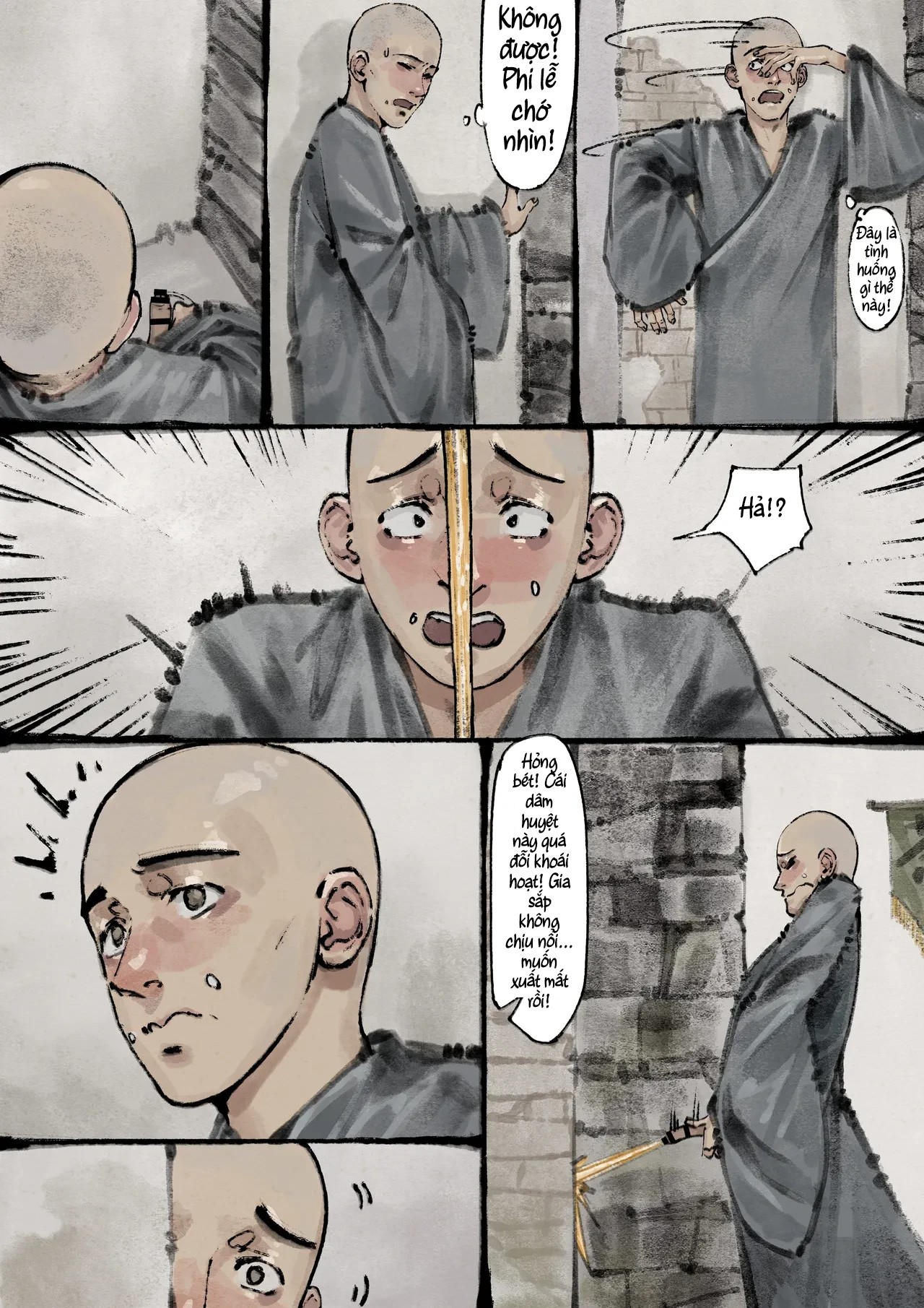 HentaiVN.net - Ảnh 7 - Kim bình mai - chap 12 ( Giới - Giới luật🤔🤔??)