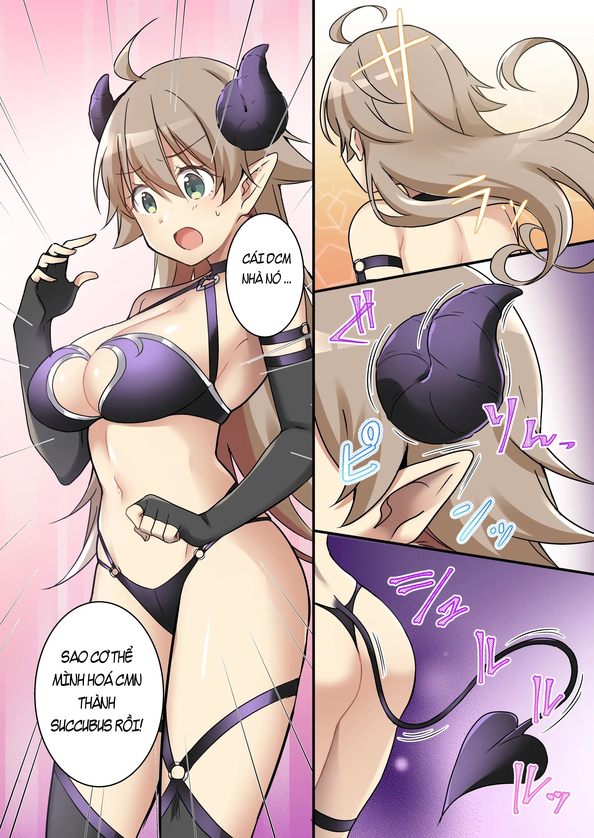 HentaiVN.net - Ảnh 4 - Tôi chưa từng nghe nói rằng succubus được triệu hồi lại chính là mình mà 🥺 - Chap 1