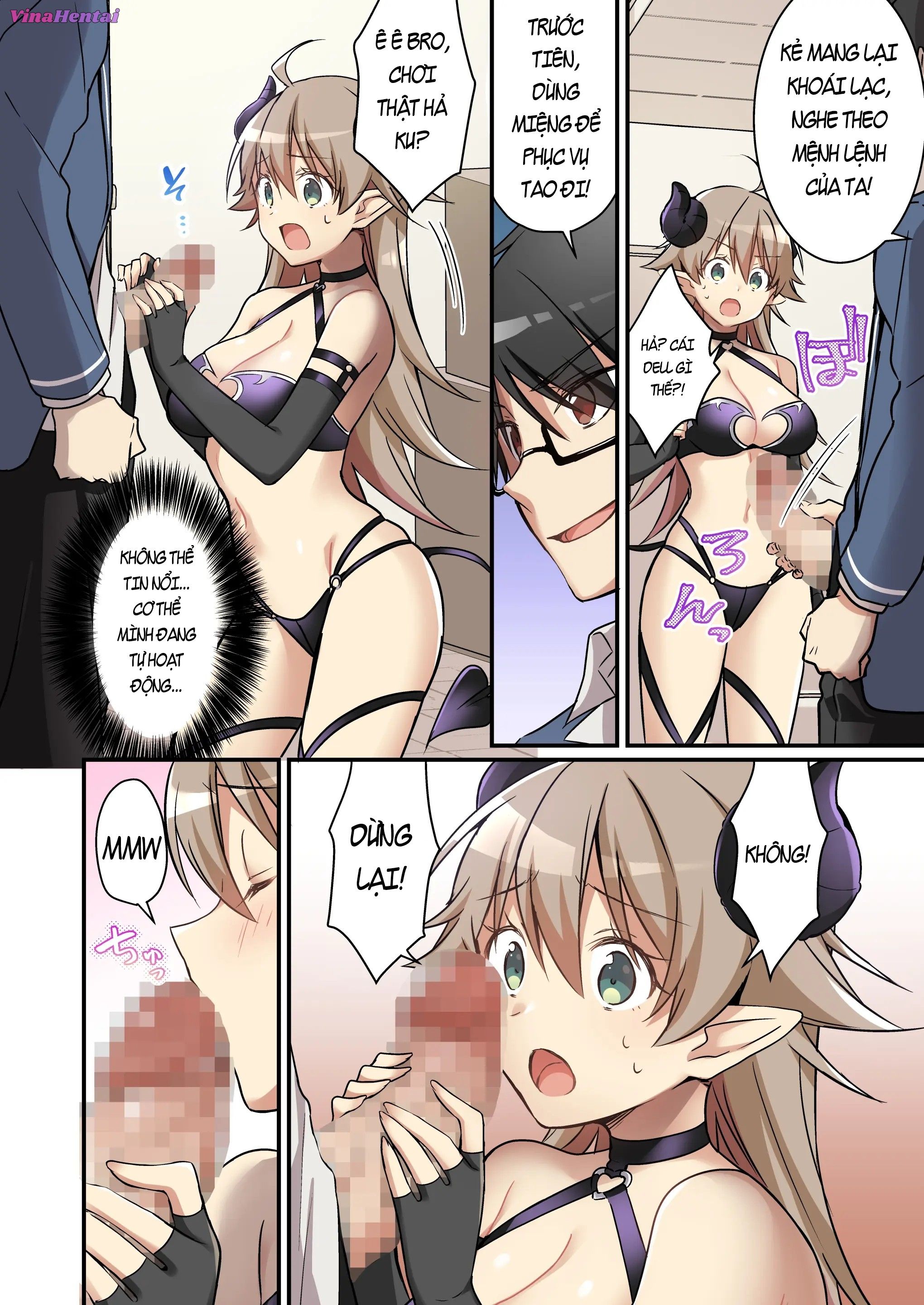 HentaiVN.net - Ảnh 6 - Tôi chưa từng nghe nói rằng succubus được triệu hồi lại chính là mình mà 🥺 - Chap 1