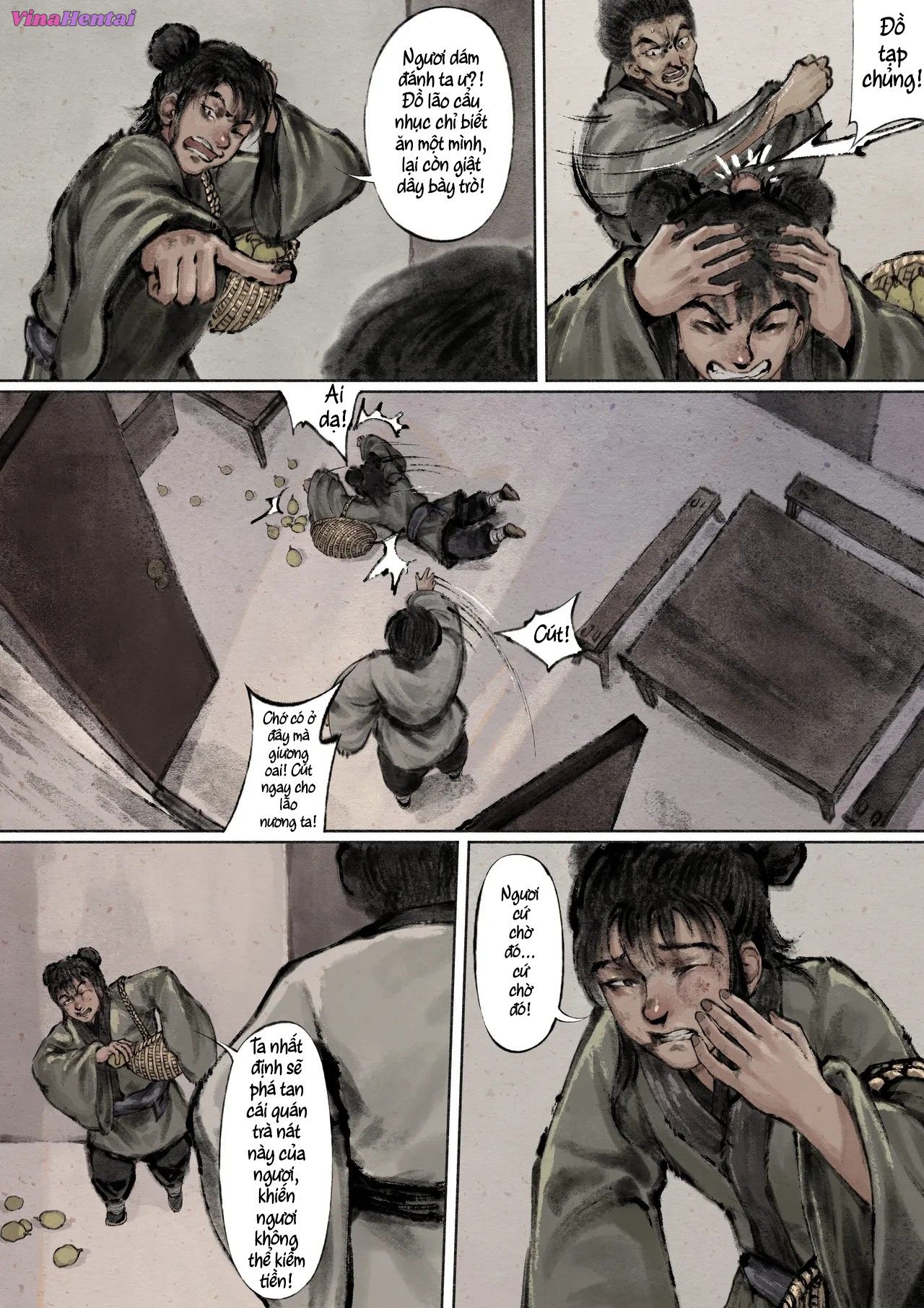 HentaiVN.net - Ảnh 8 - Kim bình mai - chap 9 ( Đông chí)
