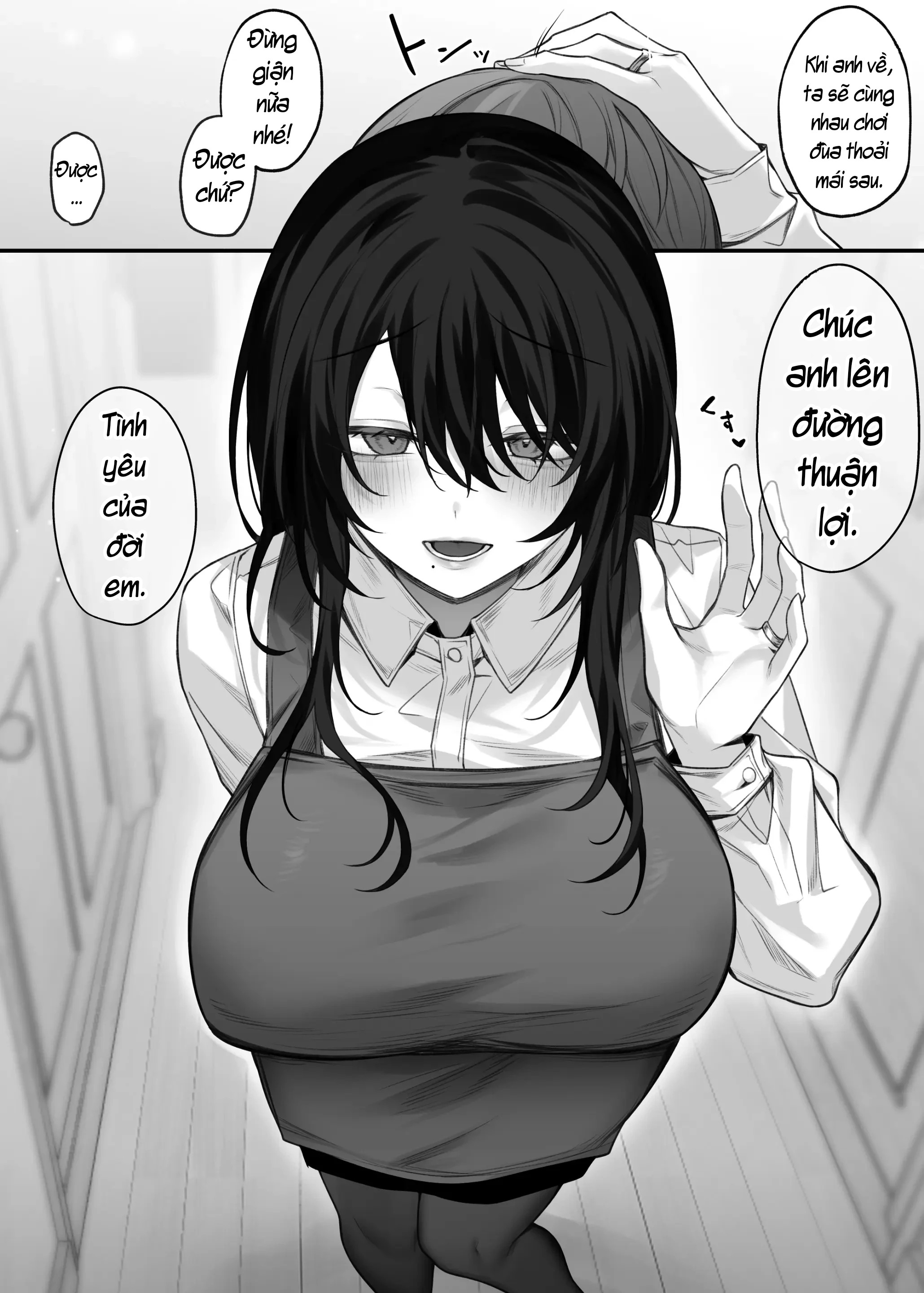 HentaiVN.net - Ảnh 23 - Câu chuyện về nàng goá phụ đồng trinh: Chị gái mà tôi thầm yêu bấy lâu nay đã tự huấn luyện bản thân thành một kiệt  tác của nhục dục - chap 1.5
