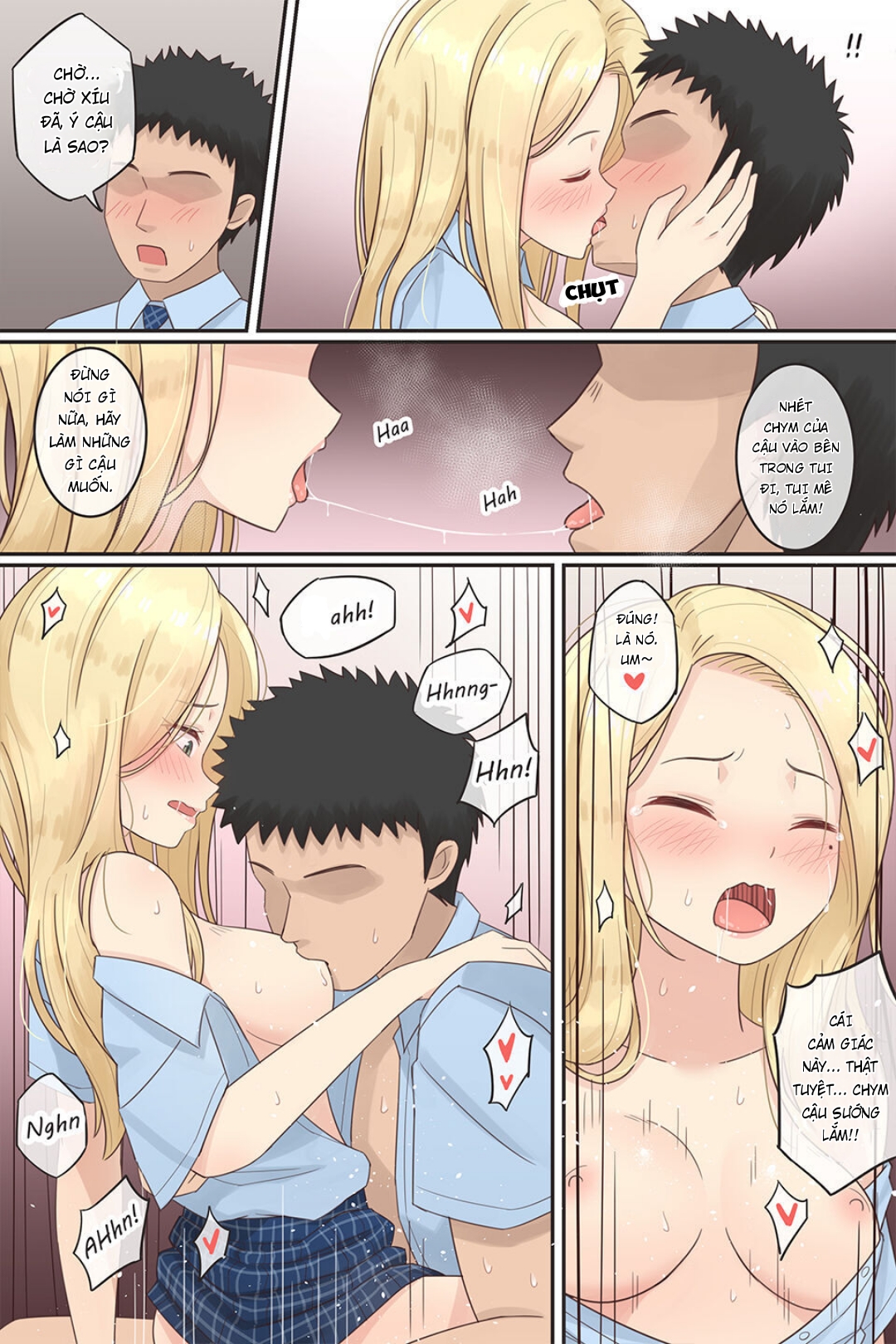 HentaiVN.net - Ảnh 6 - Thằng bạn thân biến thành nữ  - Chap 1